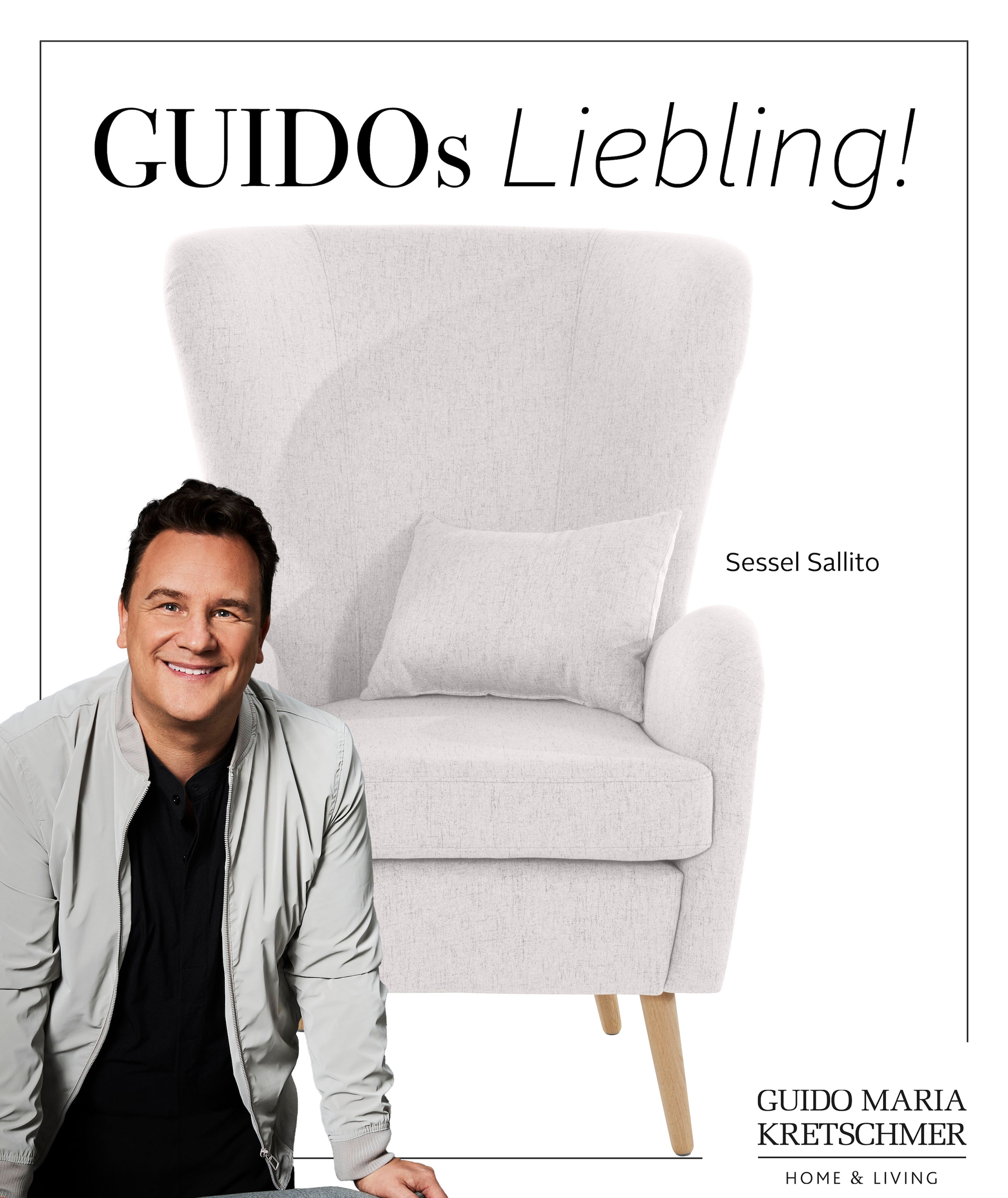Home affaire Sessel "Sallito, TV-Sessel, Ohrensessel mit", Hocker, in viele günstig online kaufen