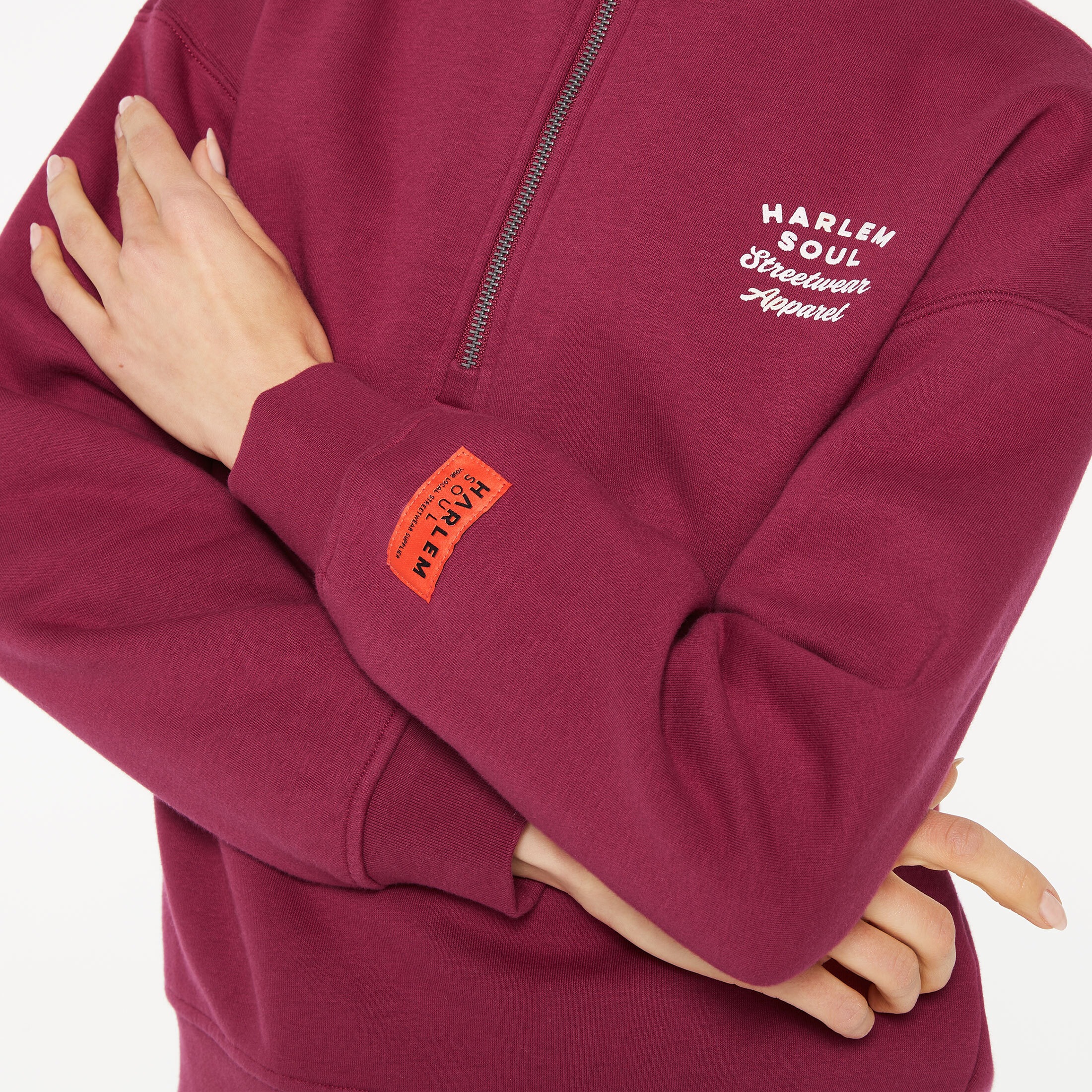 Harlem Soul Sweater, mit überschnittenen Schultern