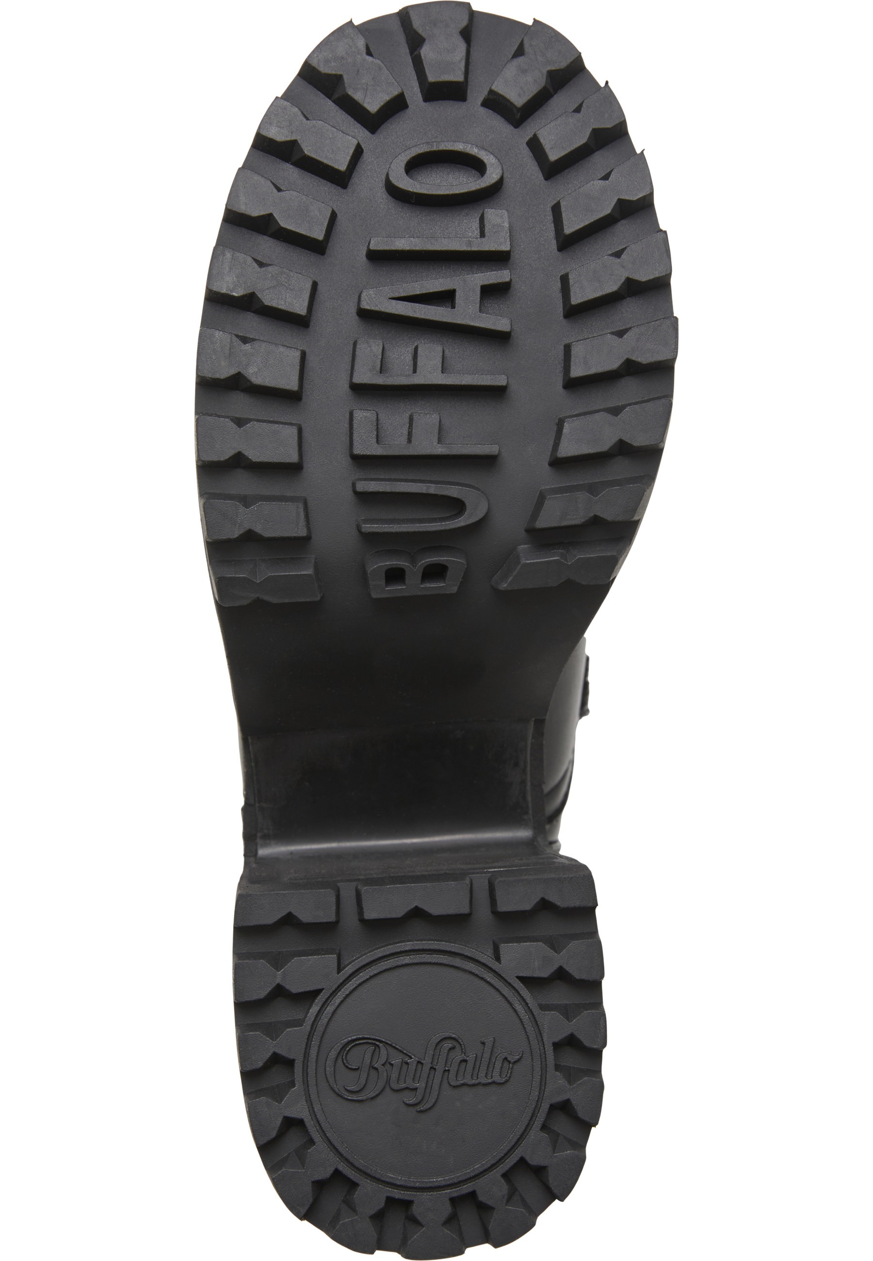 Stiefel BUFFALO "Buffalo KILLAH LACE UP HI -", Damen, Gr. 39, schwarz, Polyurethan, unifarben, Schuhe Stiefel 3