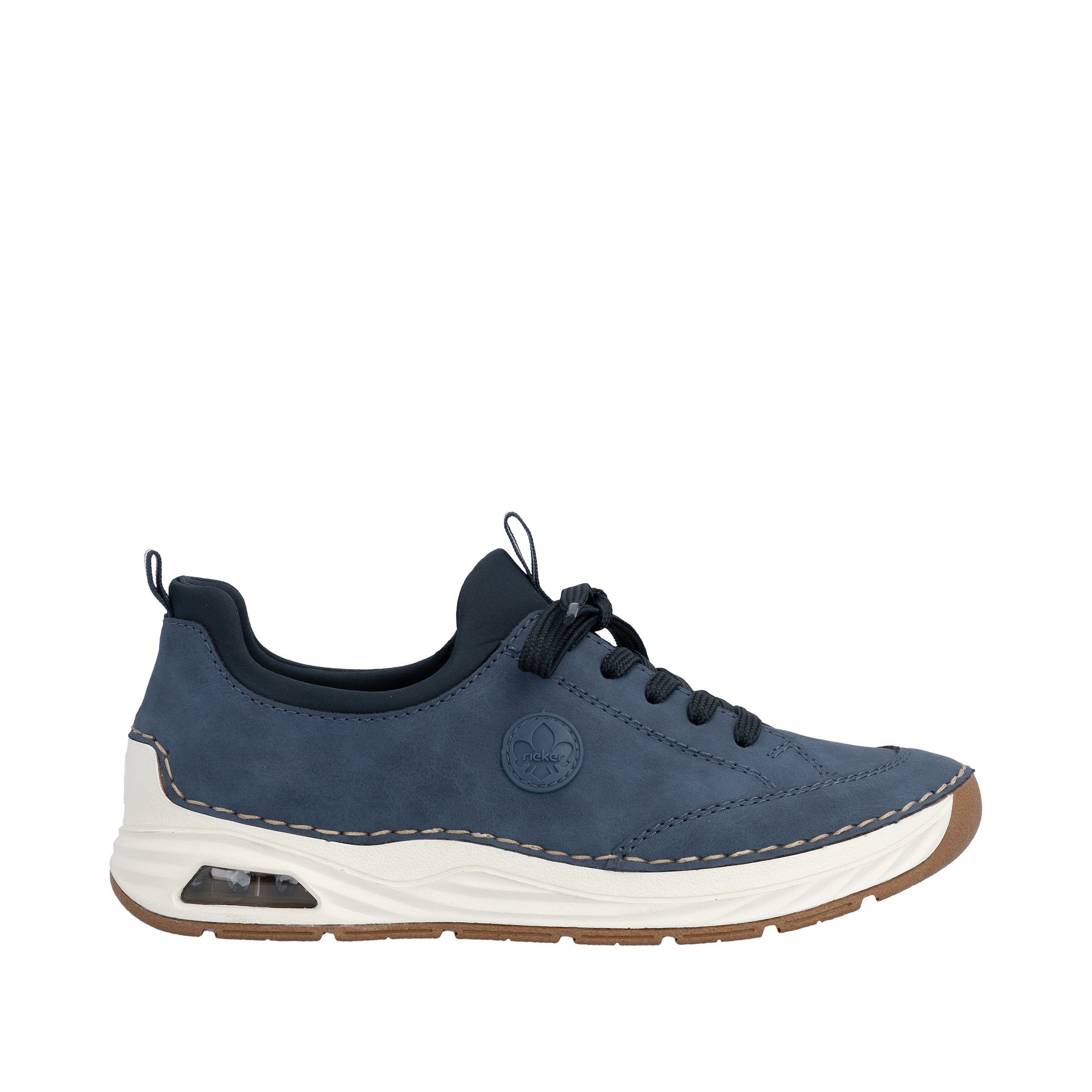 Rieker Slip-On Sneaker  Schlupfschuh, Freizeitsneaker, Halbschuh mit elastischem Einstieg