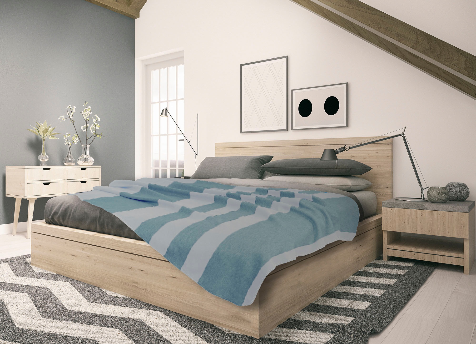 SETEX Wohndecke "Kuscheldecke" mit Streifen, Kuscheldecke günstig online kaufen