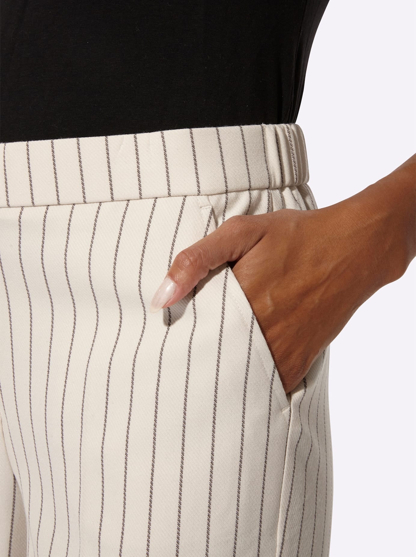 creation L Bügelfaltenhose