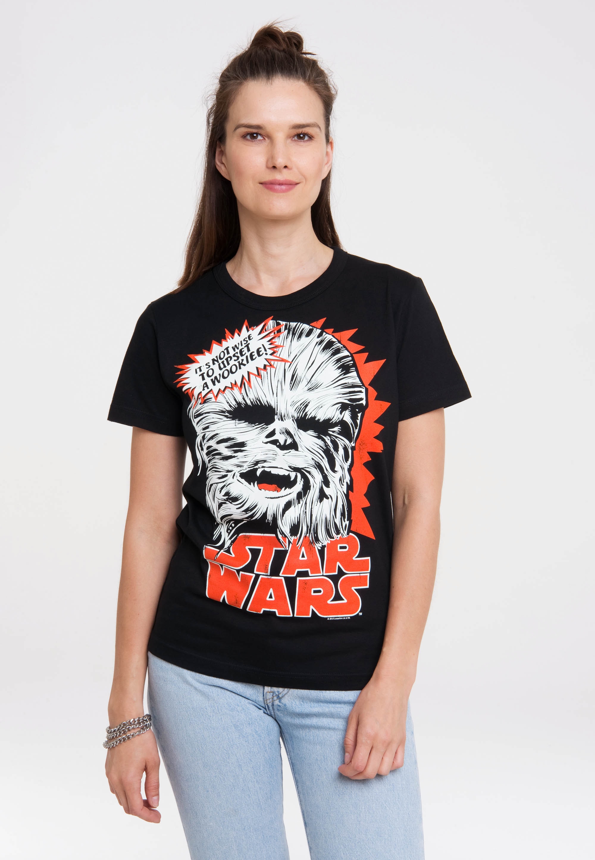 T-Shirt »Star Wars - Chewbacca«, mit lizenziertem Print