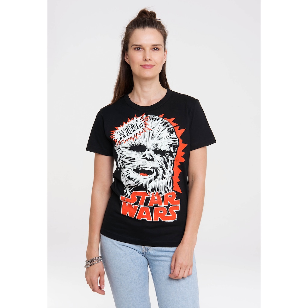 LOGOSHIRT T-Shirt »Star Wars - Chewbacca«