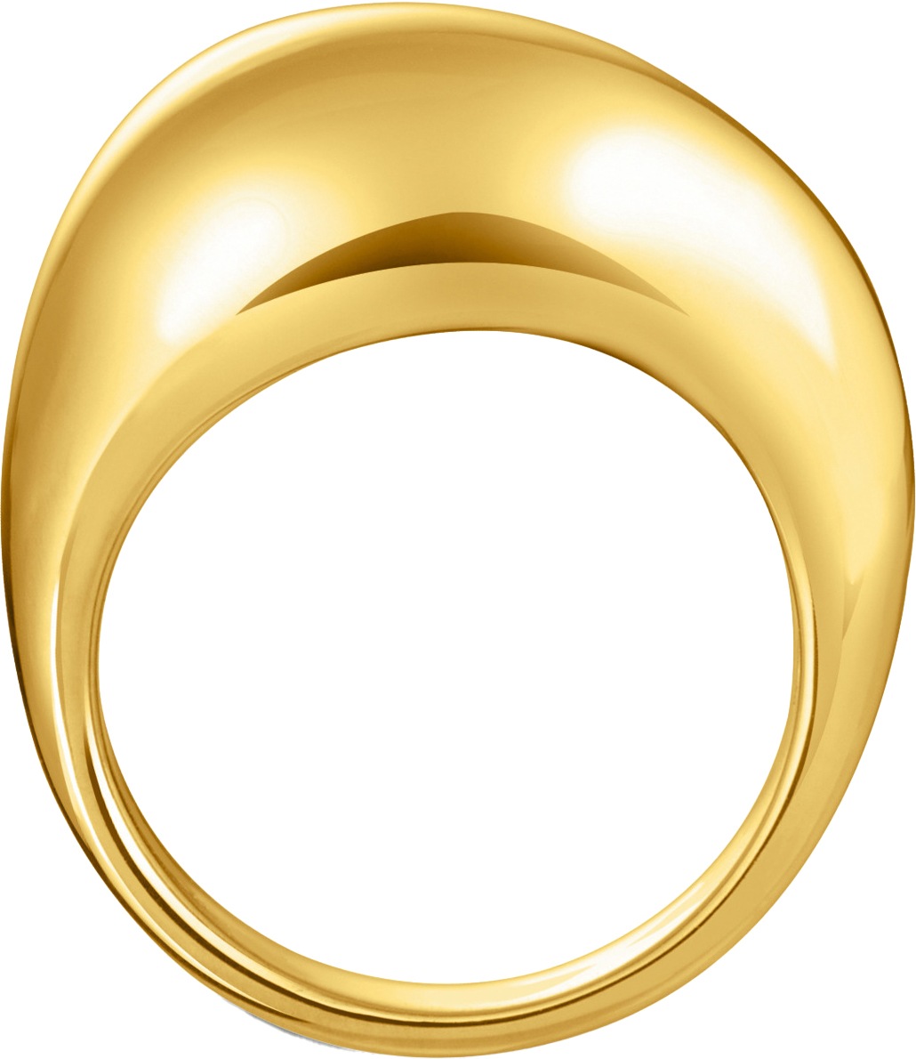 THOMAS SABO Fingerring »in organischer Tropfenform, Bold Elegance«