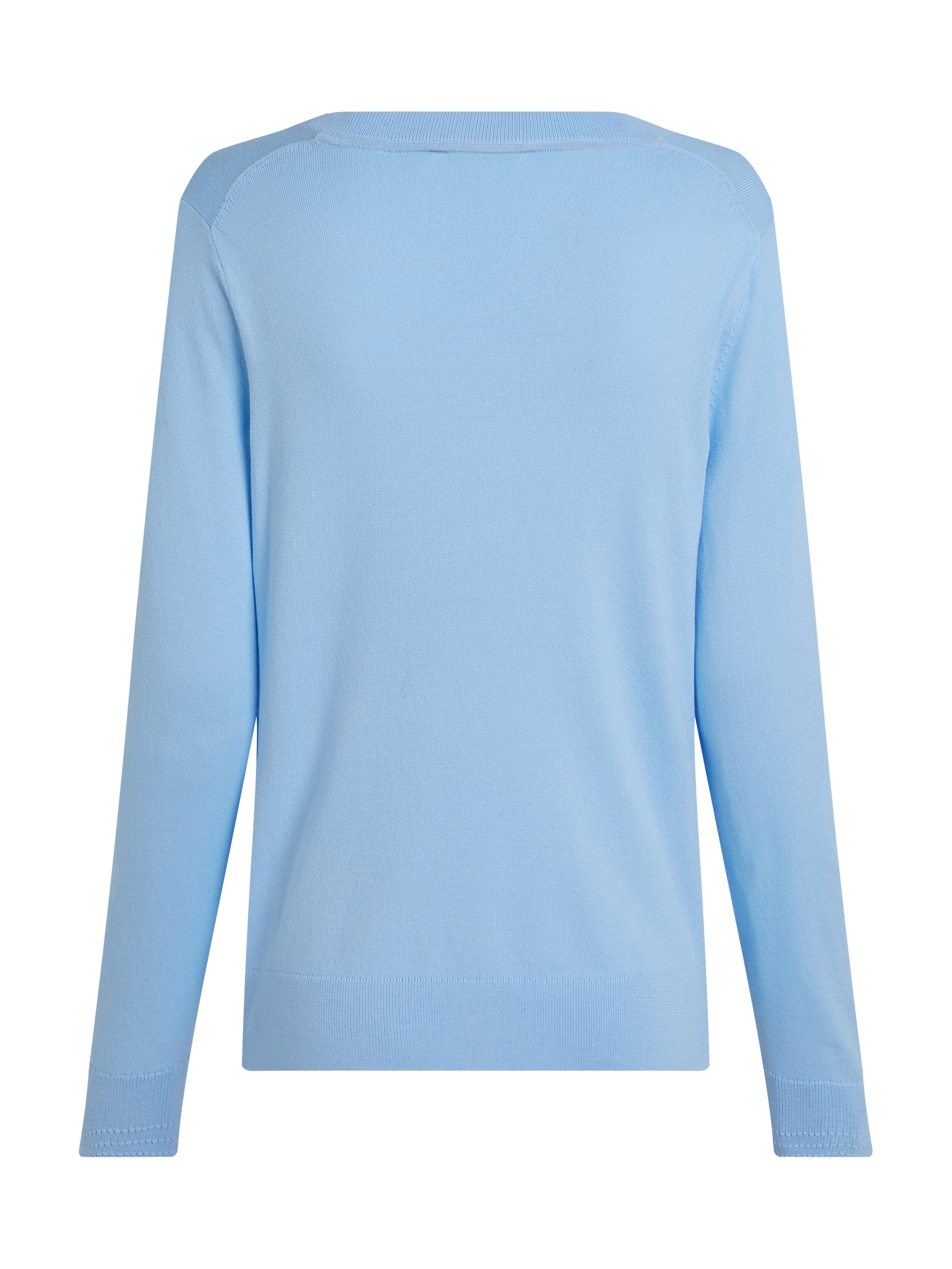 Tommy Hilfiger V-Ausschnitt-Pullover, mit Logo-Stickerei