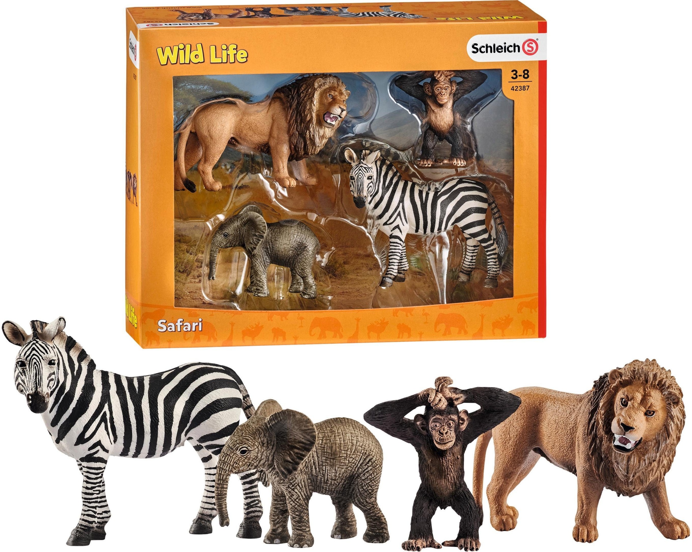 Schleich® Spielfigur Wild Life Starter Set 42387 Set Baur