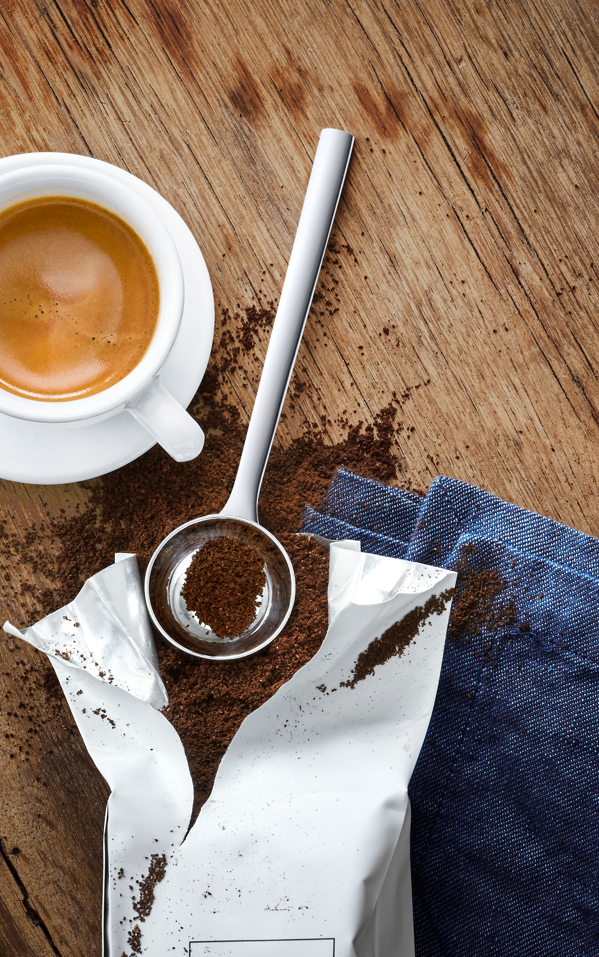 WMF Messlöffel »Nuova«, Edelstahl, (1 St.), Kaffeemaßlöffel 14,5 cm, Cromargan Edelstahl rostfrei 18/10