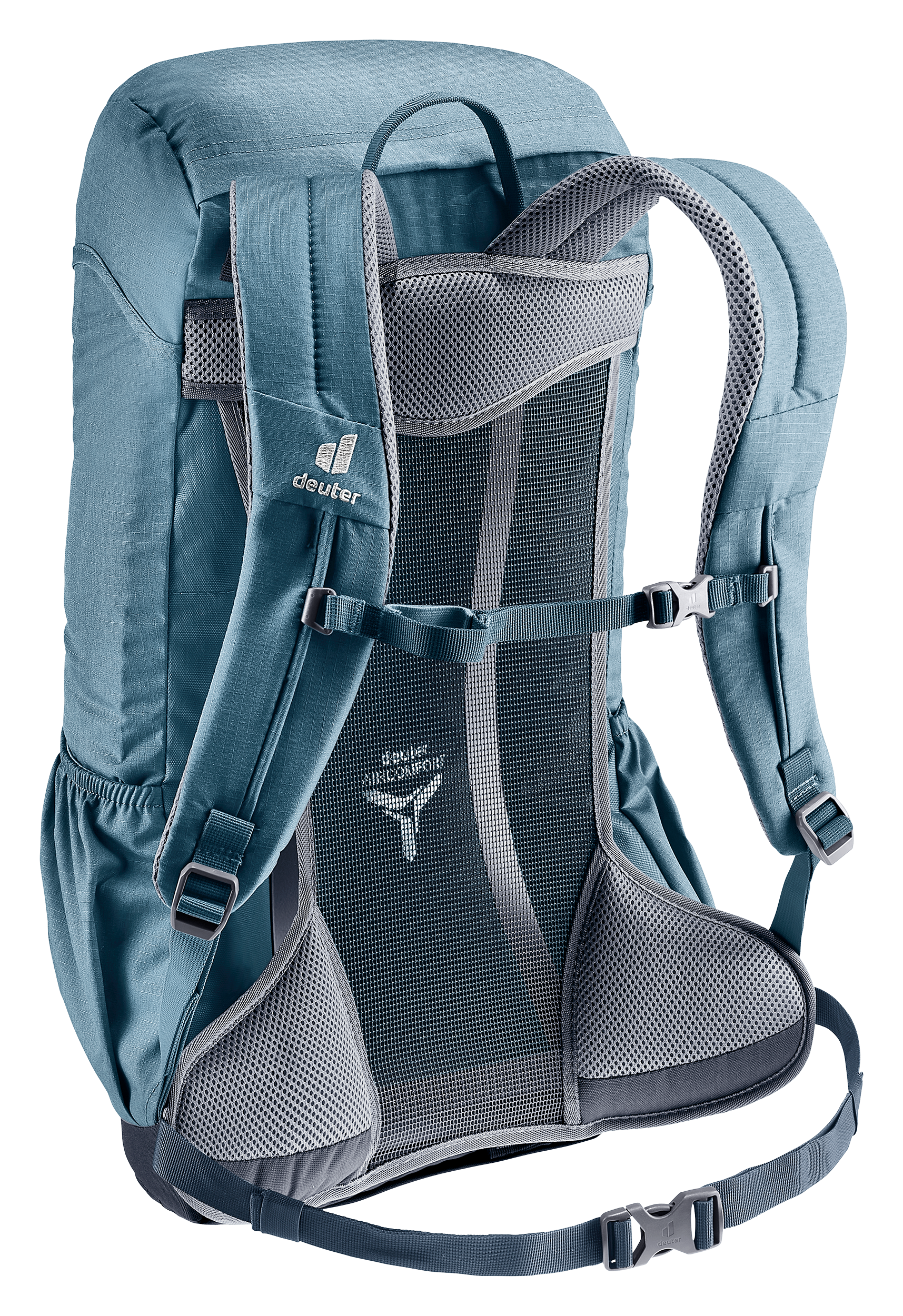 Wanderrucksack DEUTER "ZUGSPITZE 24", blau (atlantic, ink), Rucksäcke, Herren, B/H/T: 34cm x 54cm x 24cm, Web, Polyester, unifarben, für ausgedehnte Touren, 24 Liter Volumen, mit Regenhülle, B:34cm H:54cm T:24cm 3