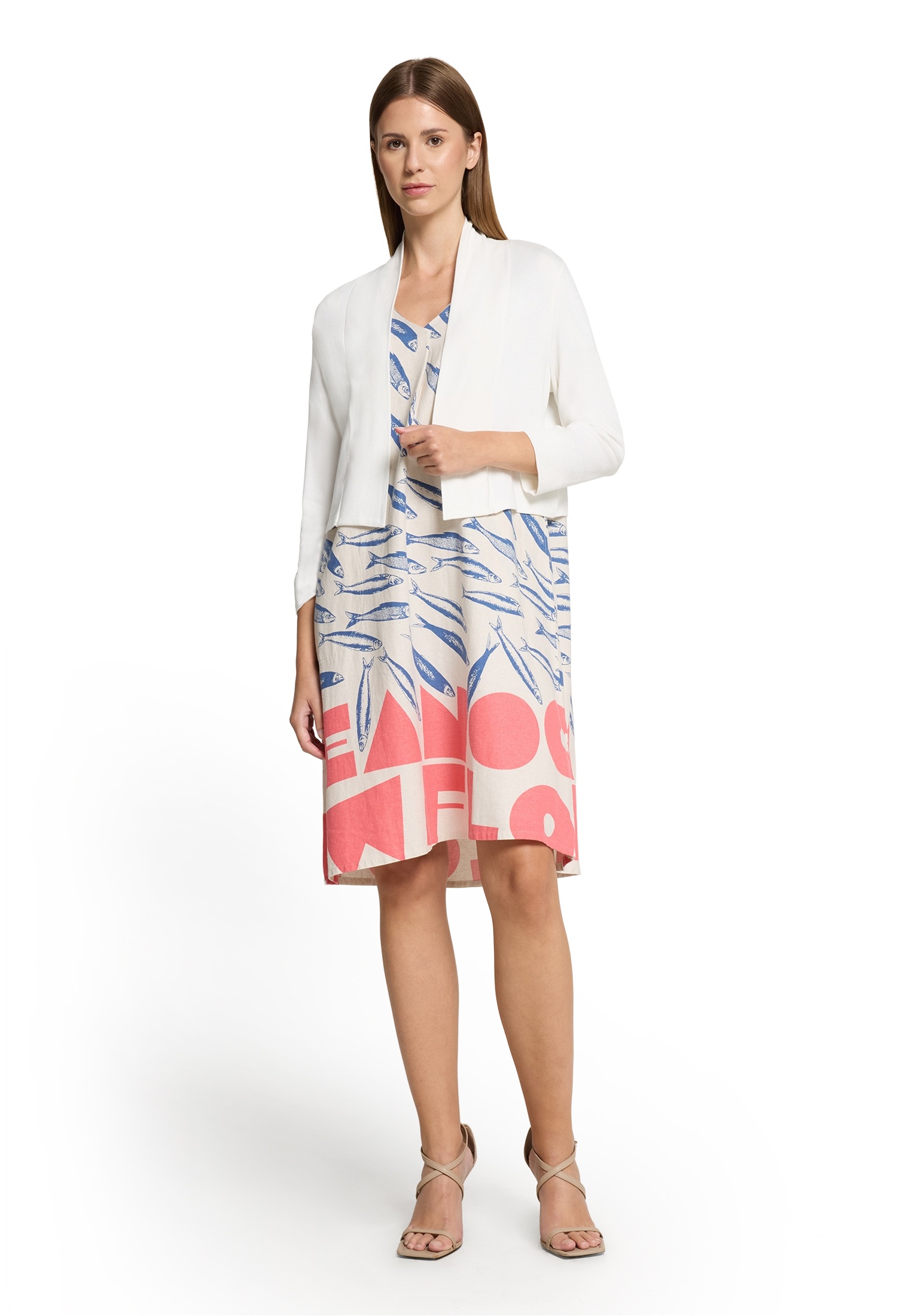 Betty Barclay Shirtjacke »Betty Barclay Damen Shirtjacke mit 3/4 Arm«, (1 tlg.), Form