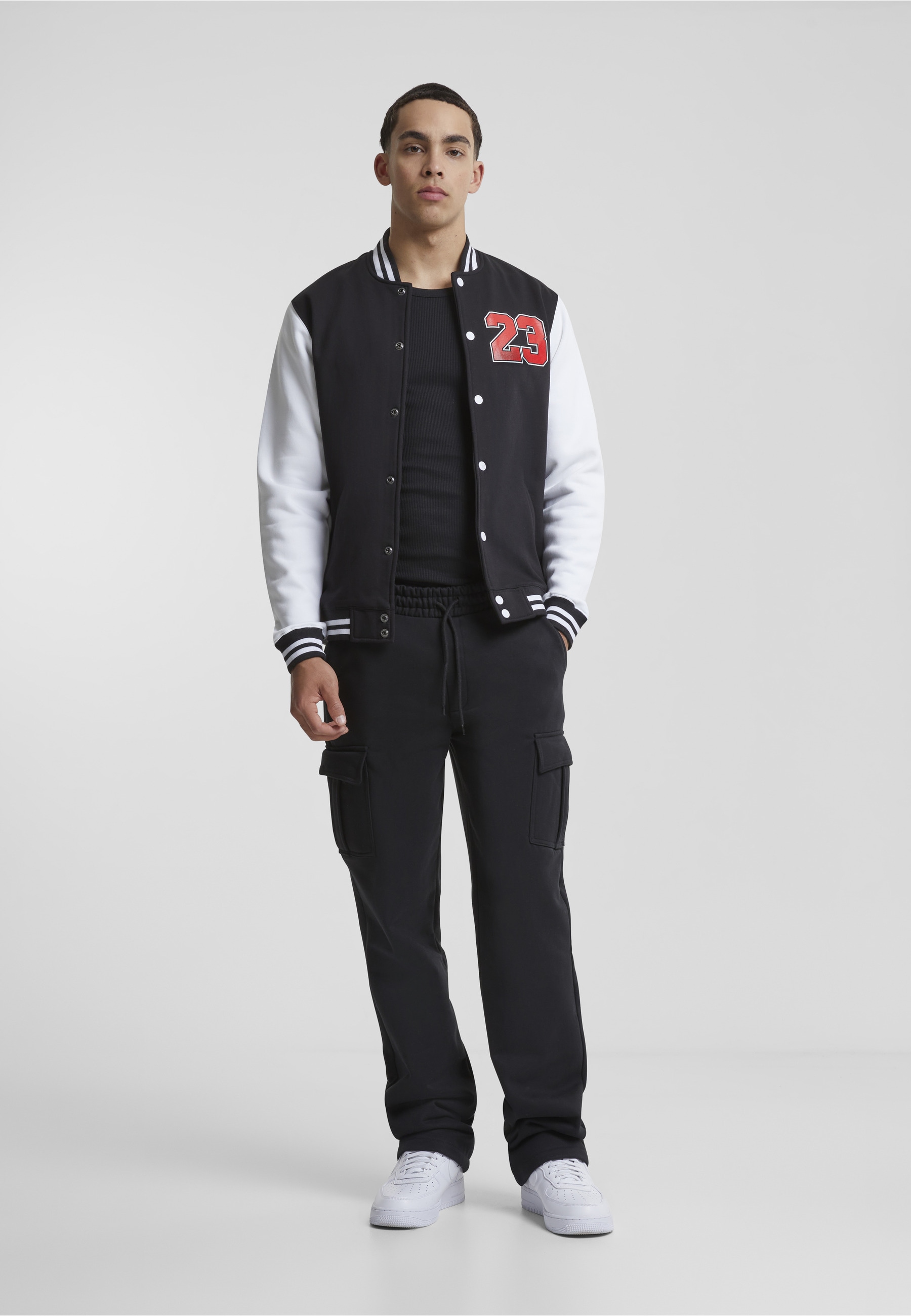 MisterTee Collegejacke »MisterTee Herren Ballin 23 College Jacket« 1 Stk. tlg.