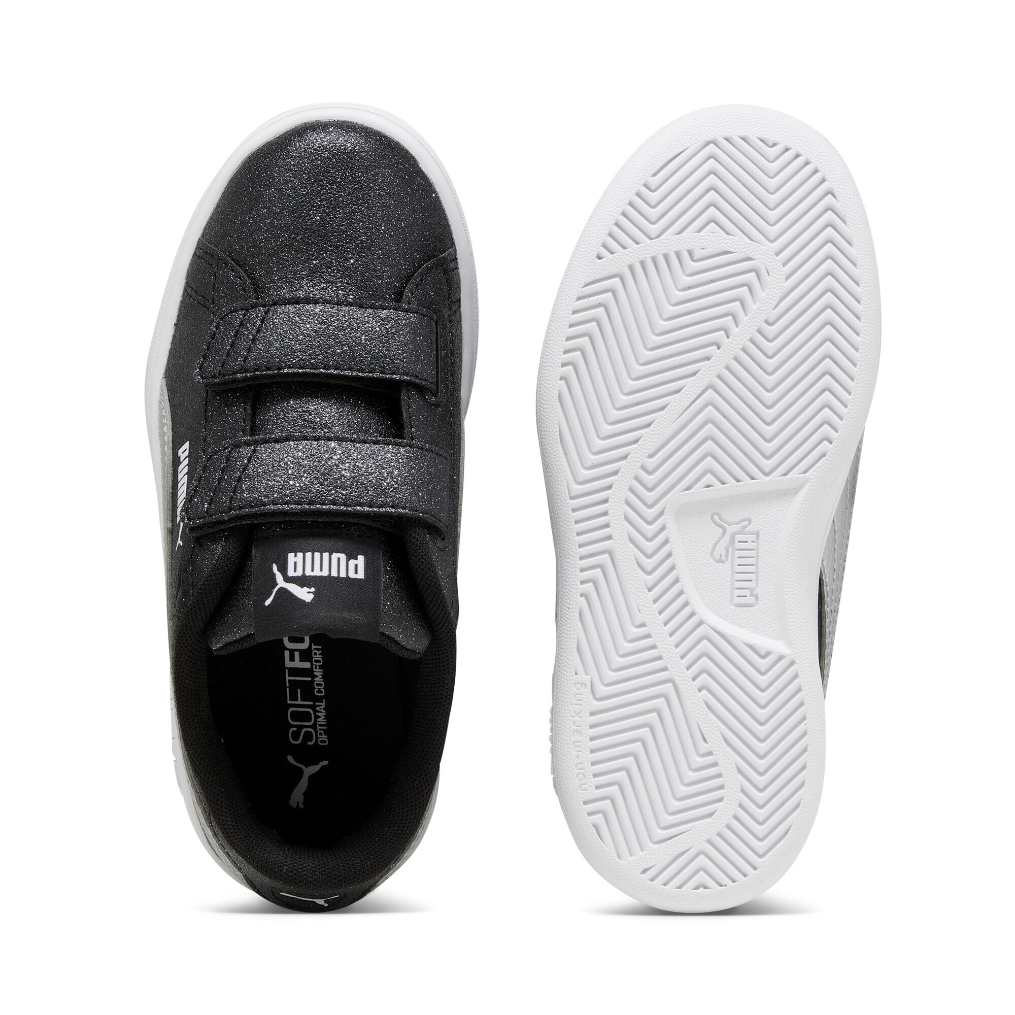PUMA Sneaker »Smash 3.0 Glitz Glam Sneakers Mädchen«