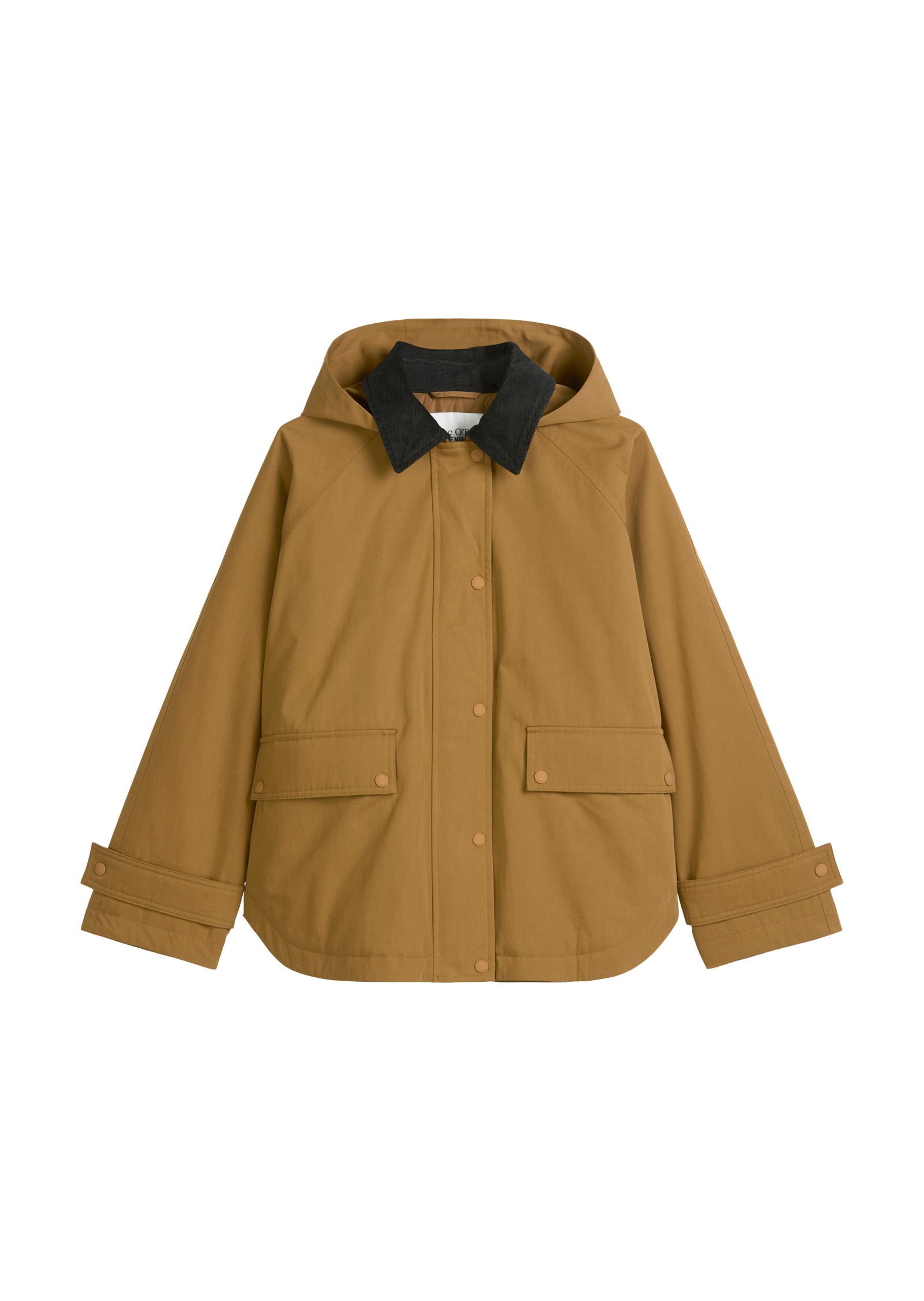 Marc O'Polo DENIM Kurzmantel »aus Waxed-ORganic-Cotton-Nylon-Mix«