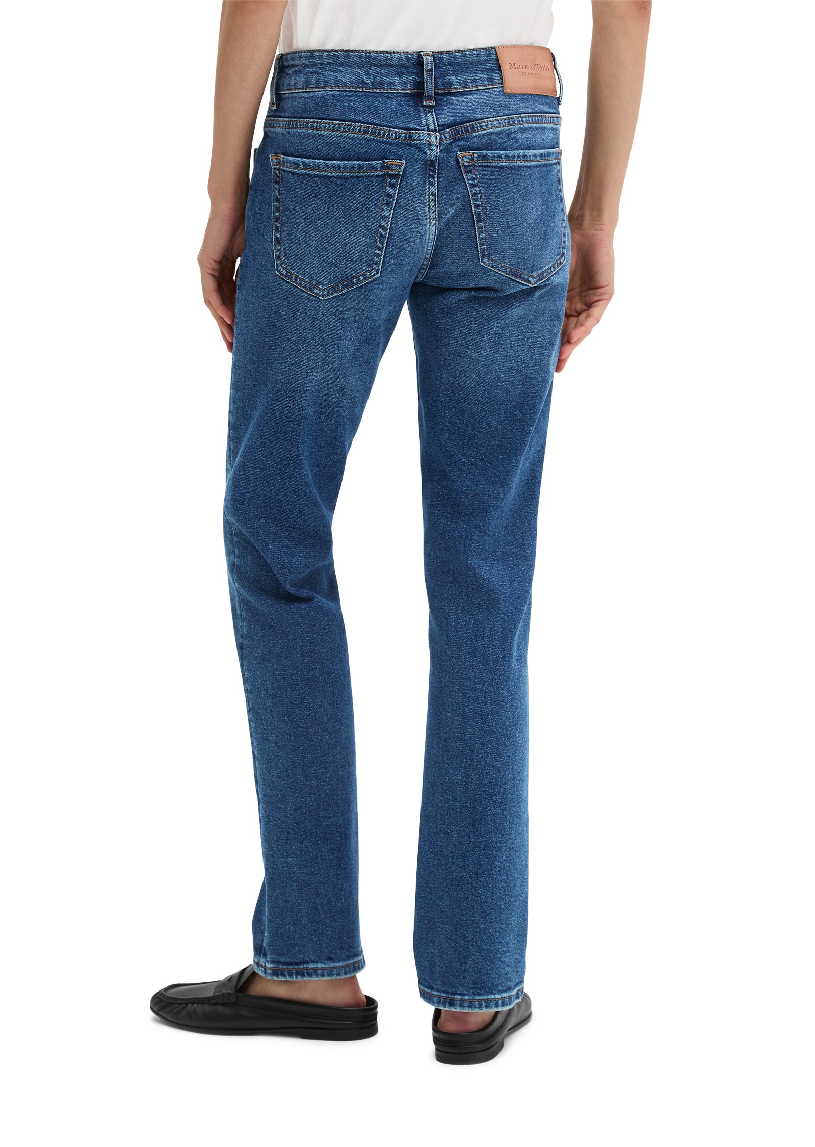 Marc O'Polo Regular-fit-Jeans »aus Bio-Baumwolle-Mix«