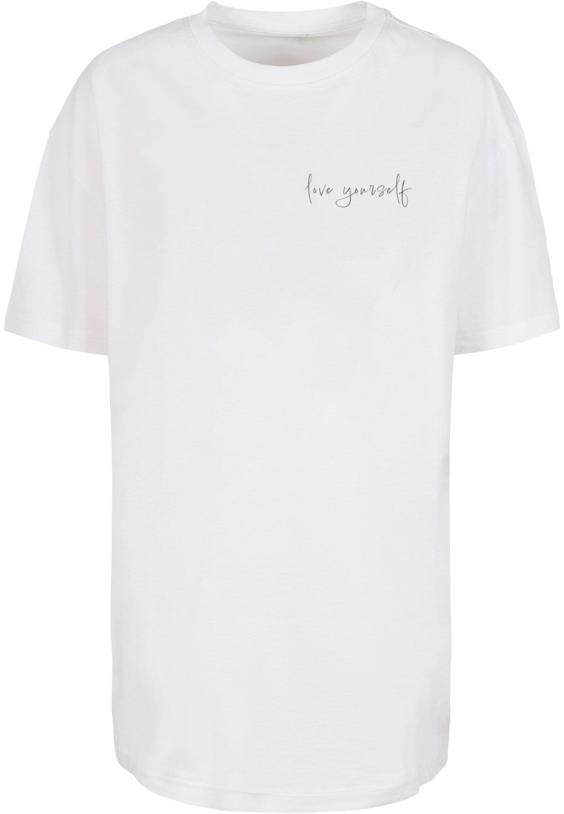 Merchcode T-Shirt "Merchcode Damen Ladies Love Yourself Oversized Boyfriend günstig online kaufen