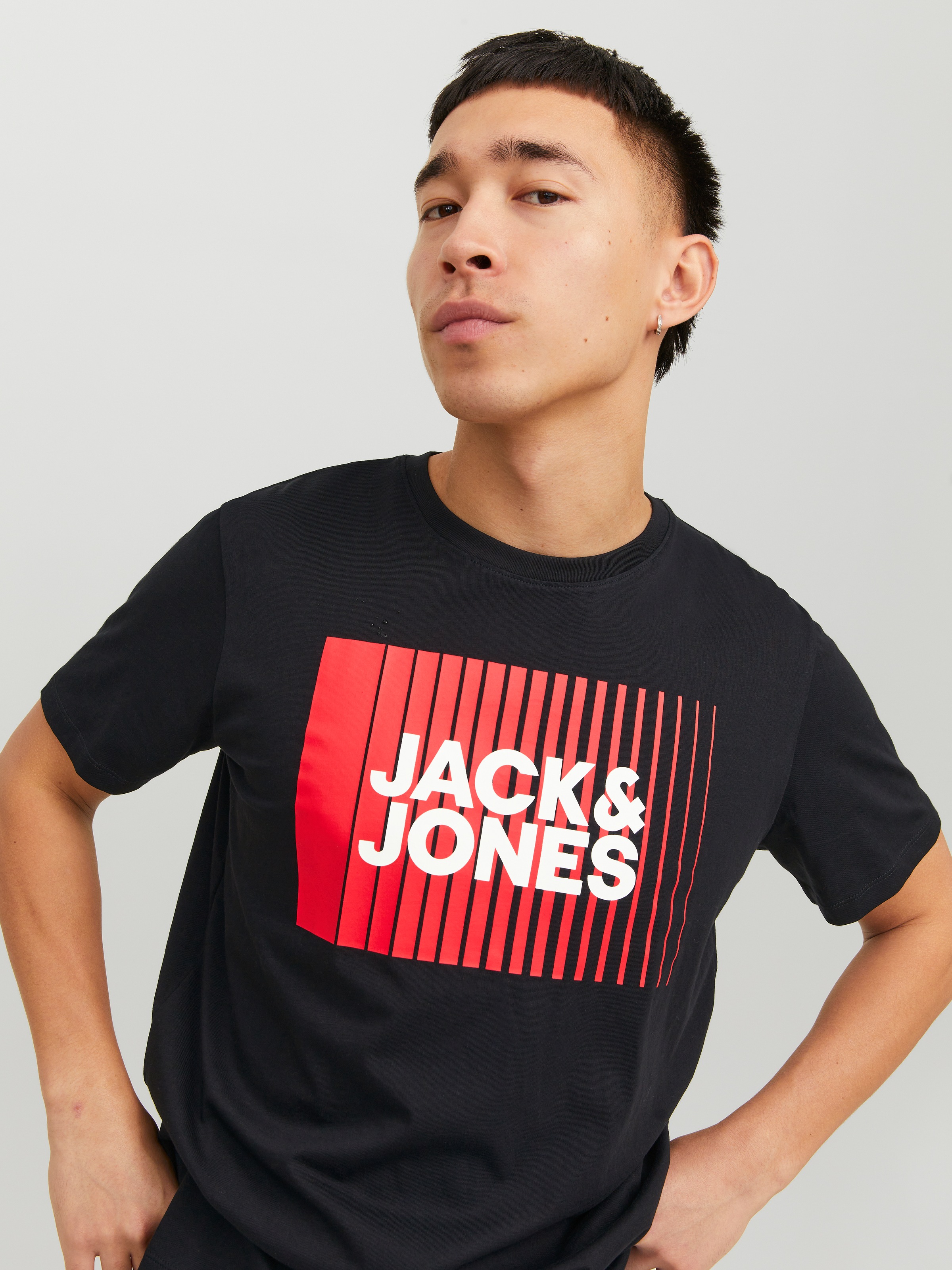 Jack & Jones Rundhalsshirt »JJECORP LOGO TEE PLAY SS O-NECK NOOS«