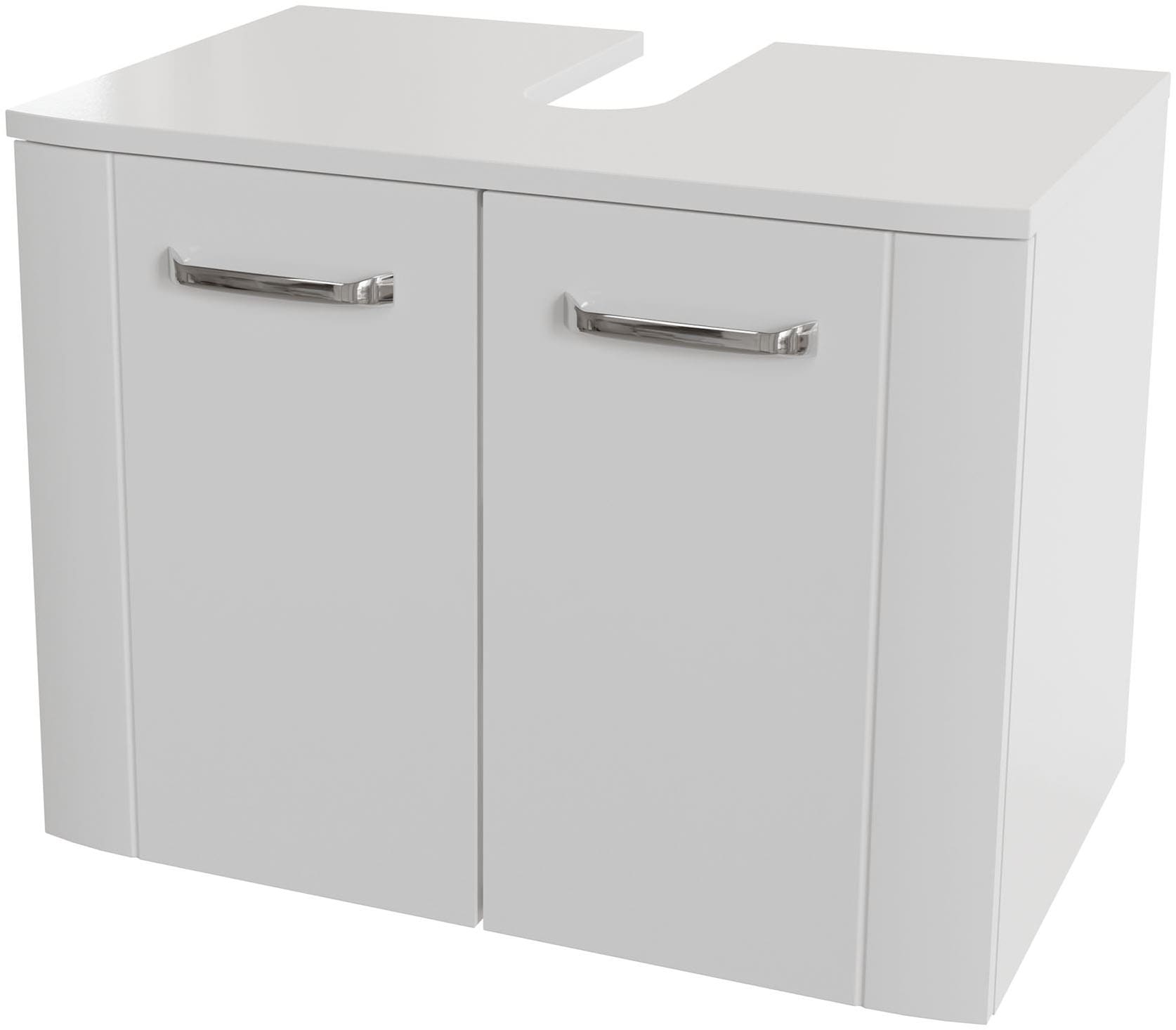 Saphir Waschbeckenunterschrank "Serie 3006, 2 Türen, Siphonausschnitt, 60cm günstig online kaufen