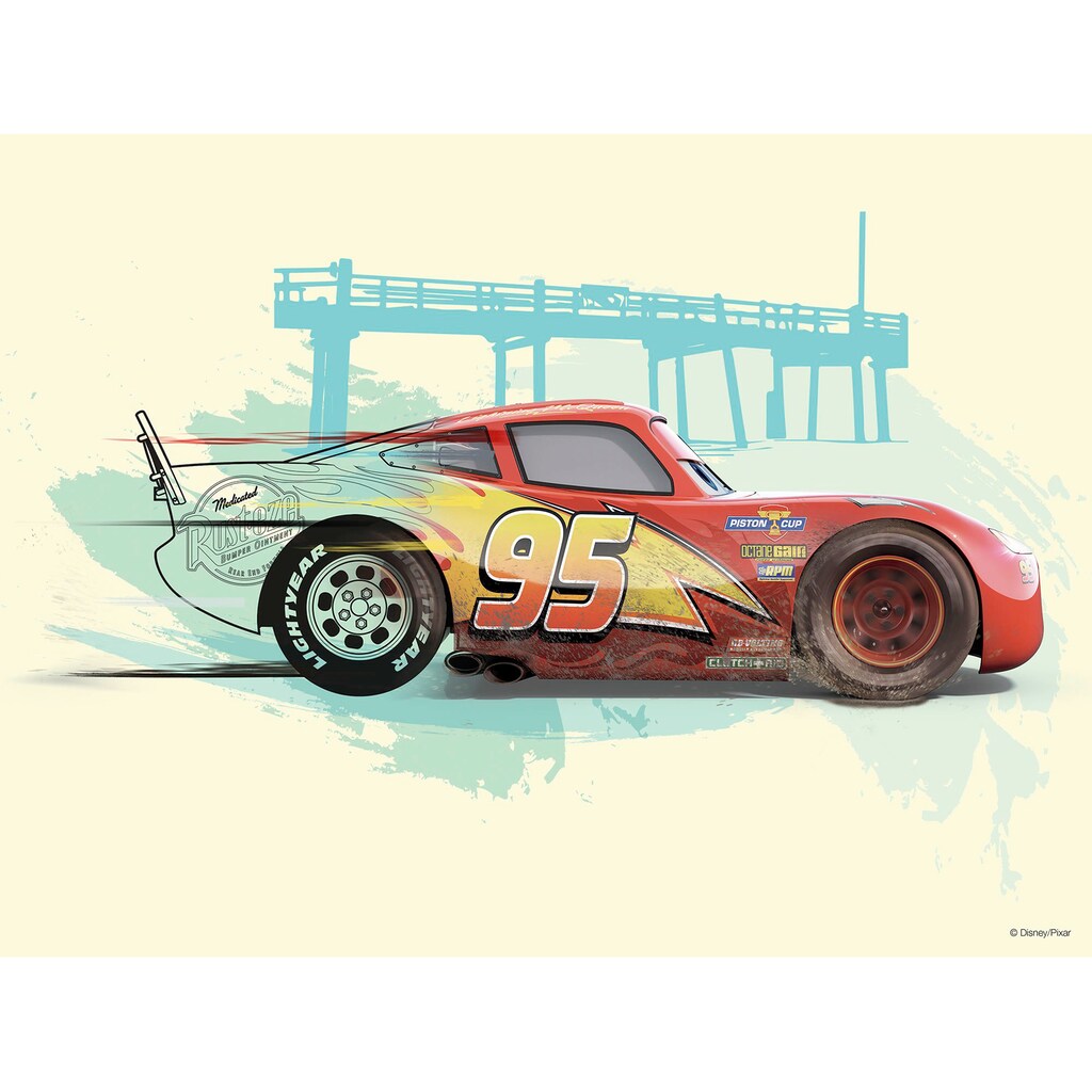 Komar Wandbild »Cars Lightning McQueen«, (1 St.)