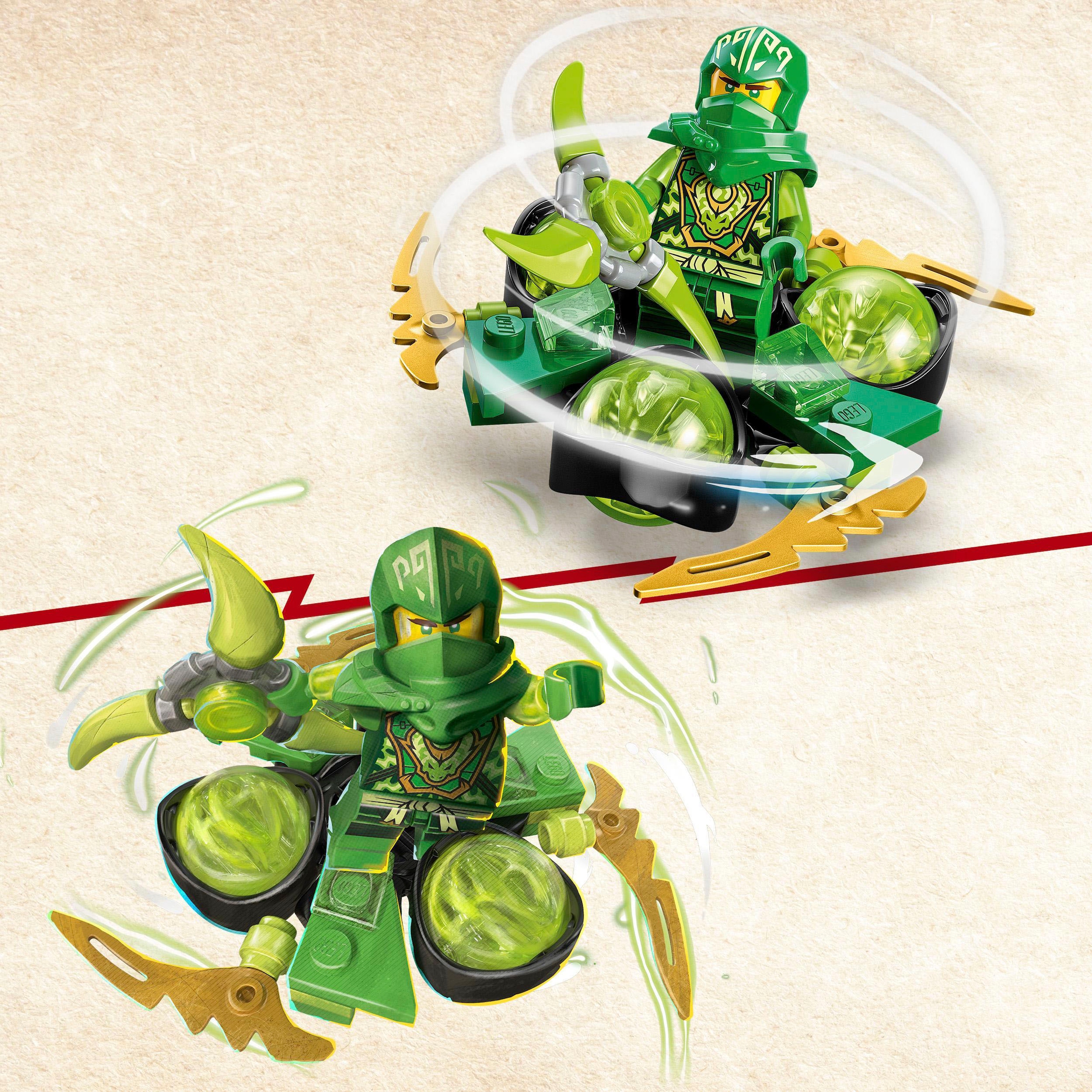 LEGO® Konstruktionsspielsteine »Lloyds Drachenpower-Spinjitzu-Spin (71779), LEGO® NINJAGO«, (56 St.), Made in Europe