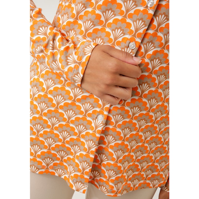 Aniston CASUAL Hemdbluse, mit trendigem Retro-Muster - NEUE KOLLEKTION für  bestellen | BAUR