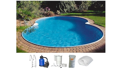 Clear Pool Achtformpool »Standard«, (Set), 6-tlg., BxLxH: 350x540x120 cm kaufen