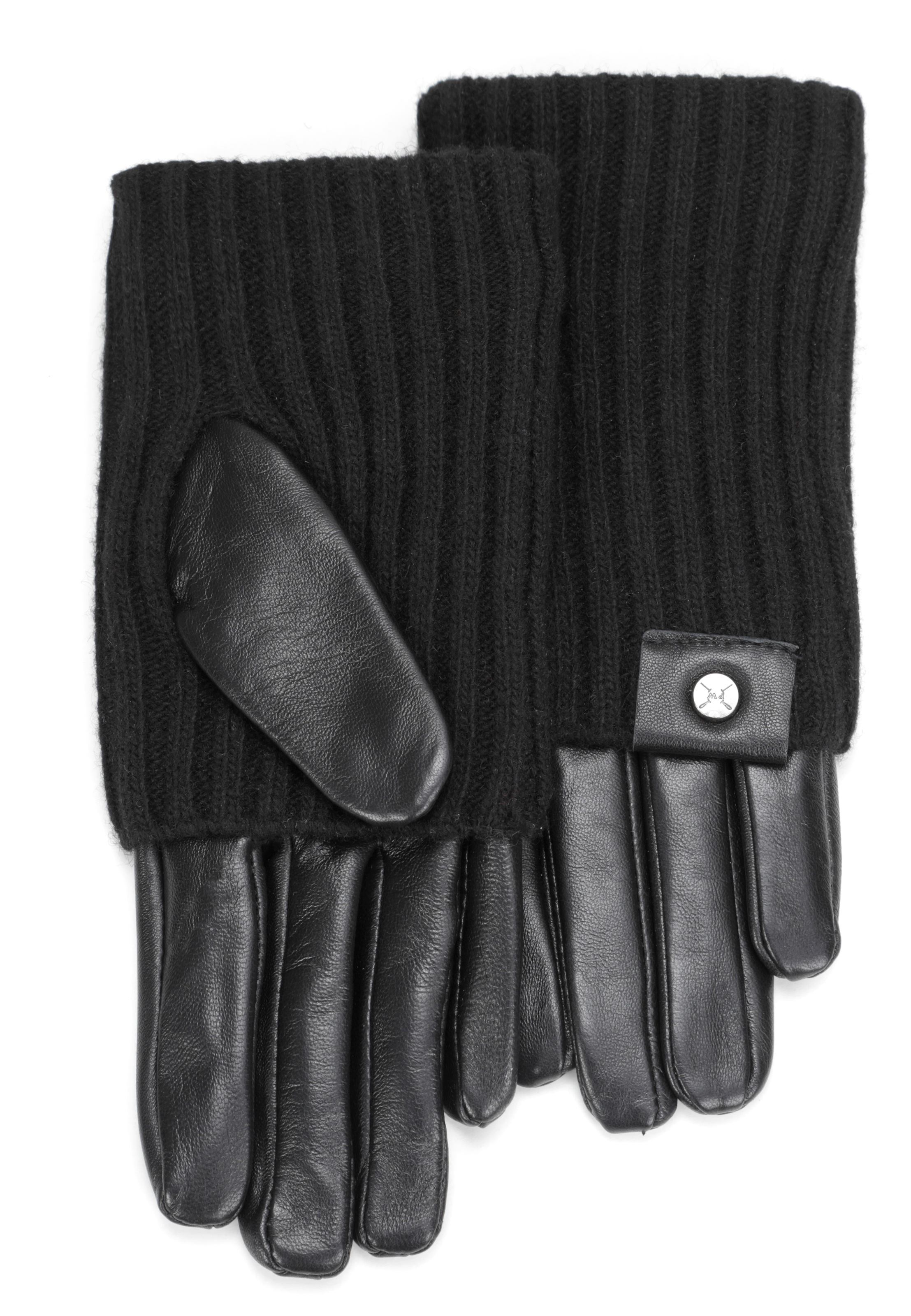 PEARLWOOD Lederhandschuhe "ROMY" 1 Paar, Fleecefutter, als Lang-oder Kurzha günstig online kaufen