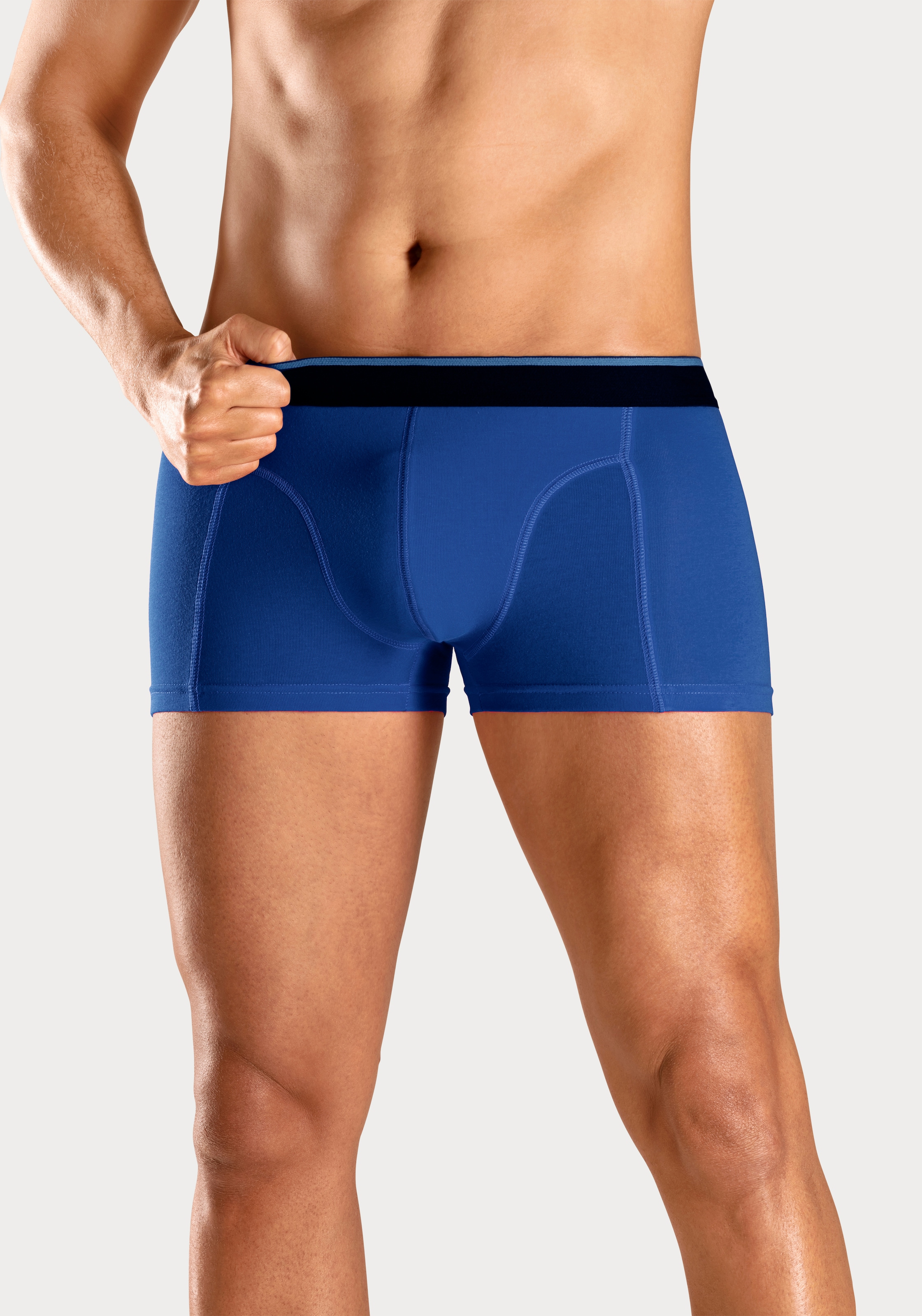 AUTHENTIC LE JOGGER Boxer »Boxershorts für Herren«, (Packung, 5 St.), aus Baumwollmix