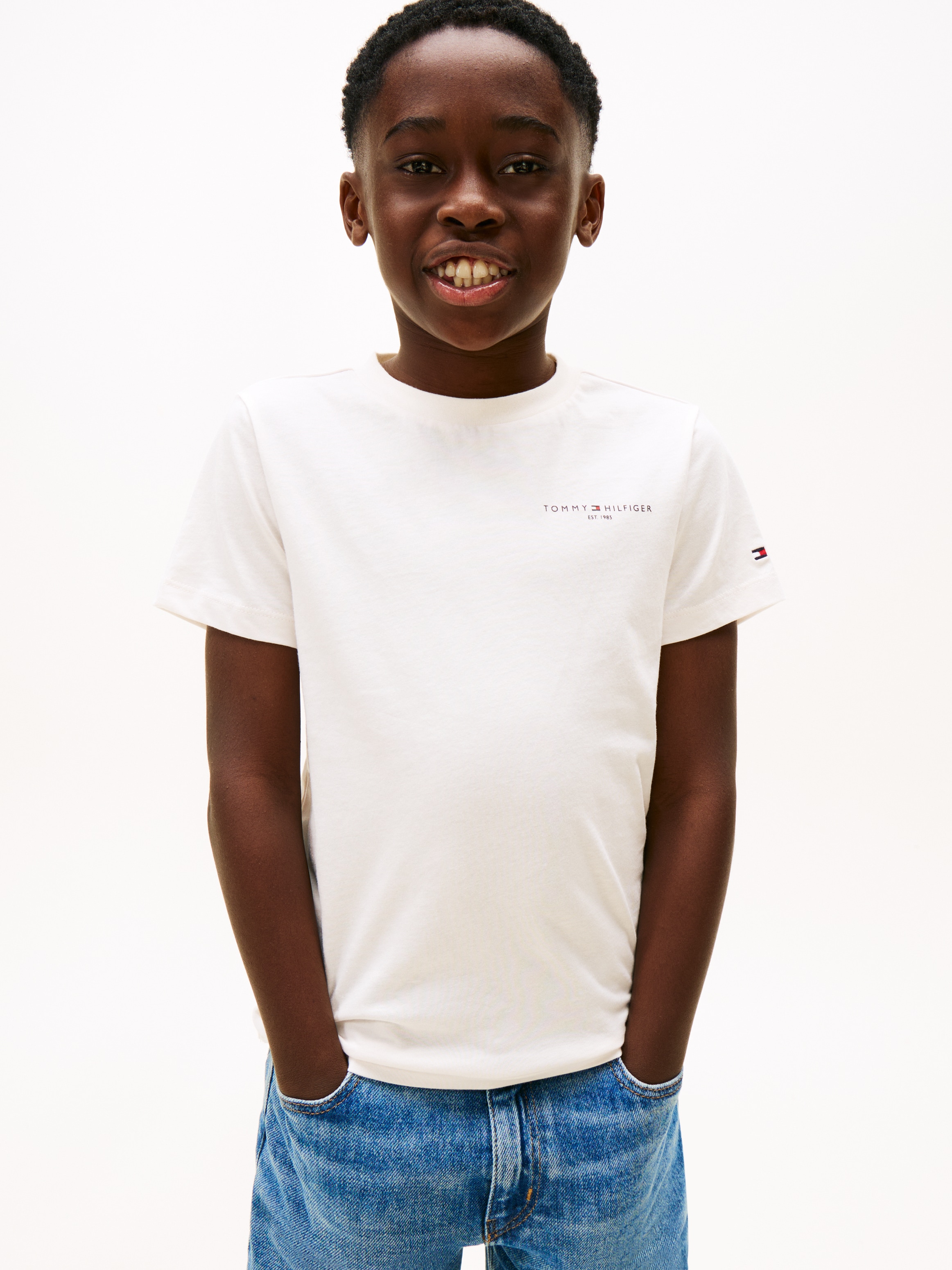 Tommy Hilfiger T-Shirt »MINI CORP T-SHIRT« Kinder bis 16 Jahre