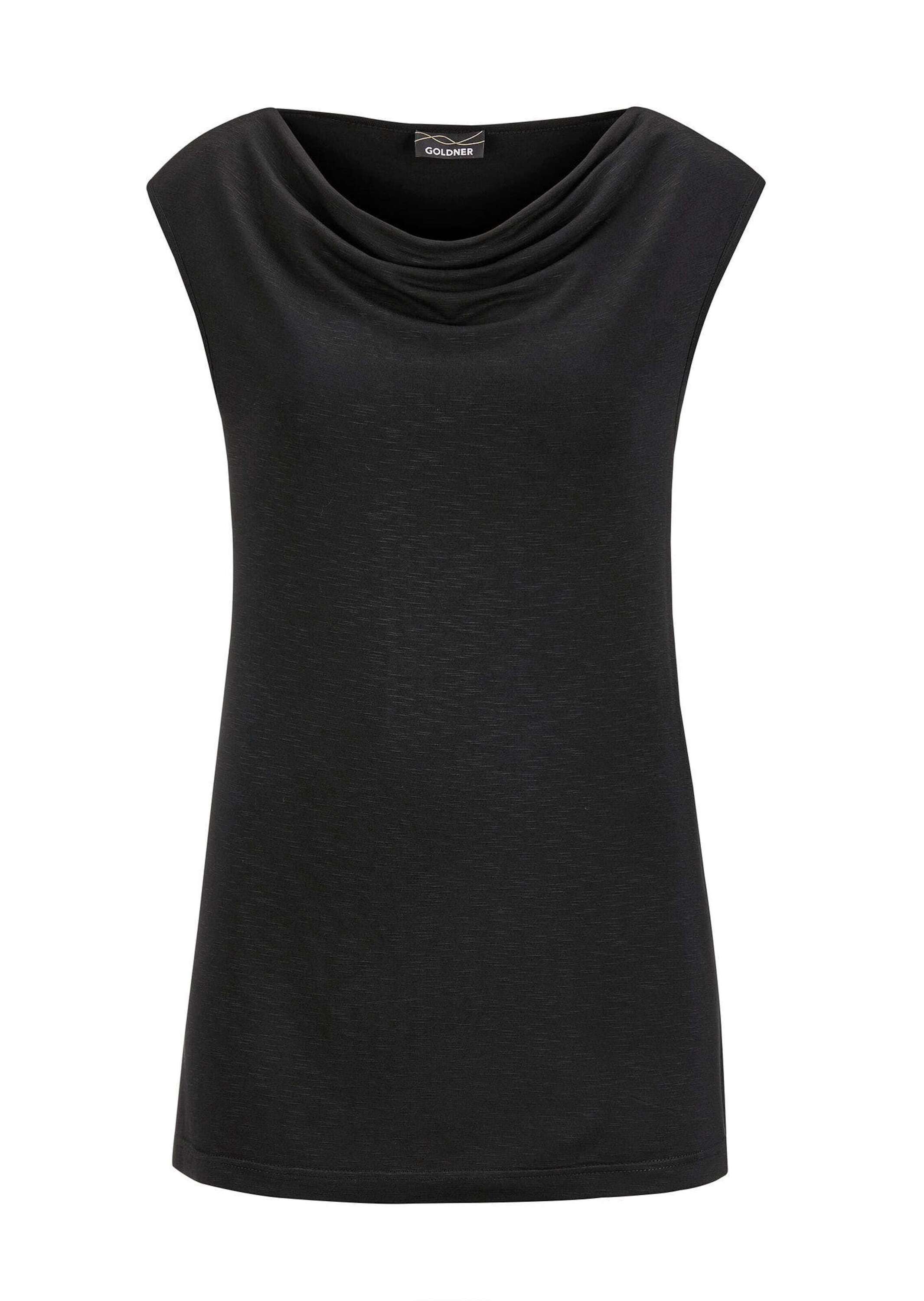 GOLDNER Trägertop "Kurzgröße Ärmelloses Top in Viskose-Jersey" breite Träge günstig online kaufen