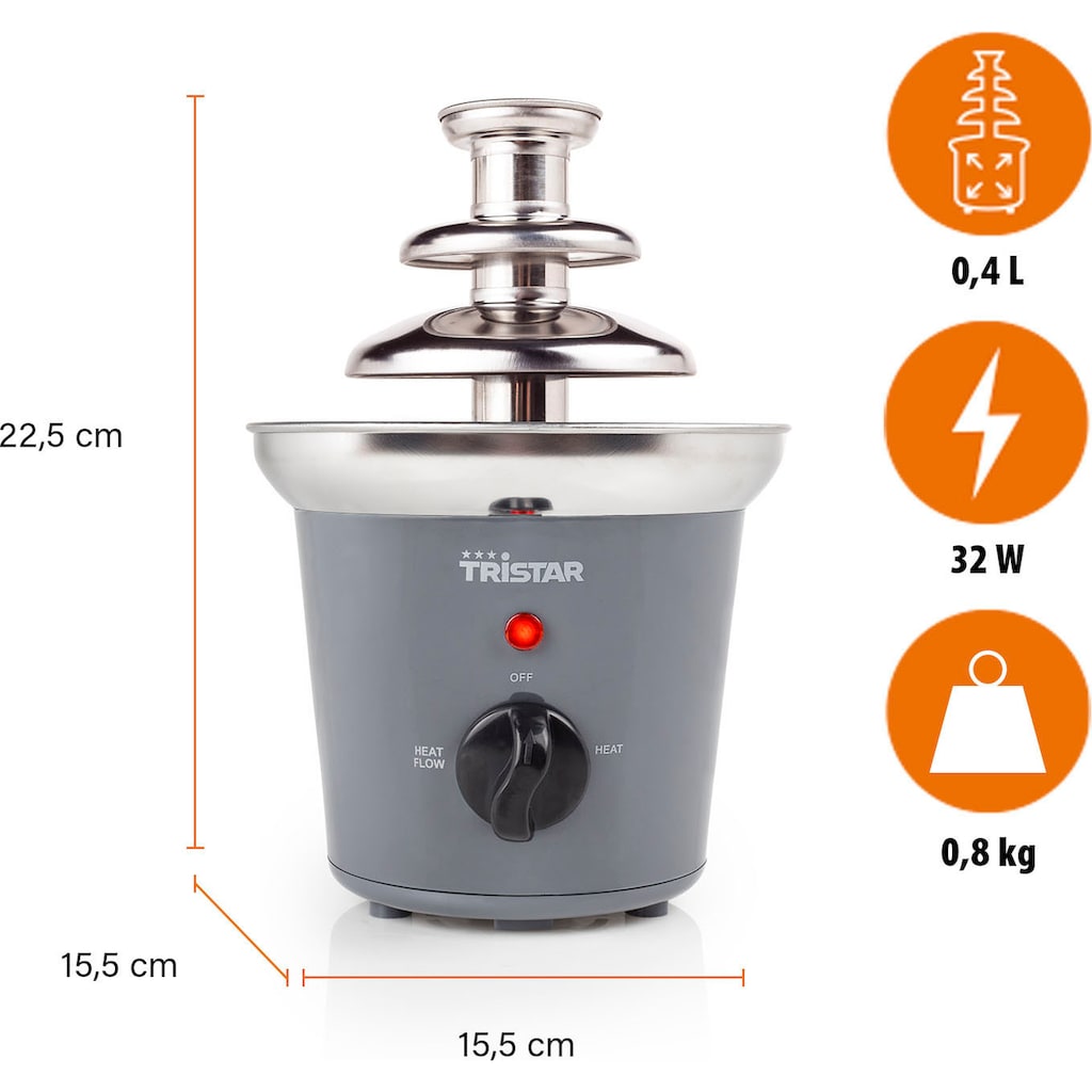 Tristar Schokoladenbrunnen »CF-1603«