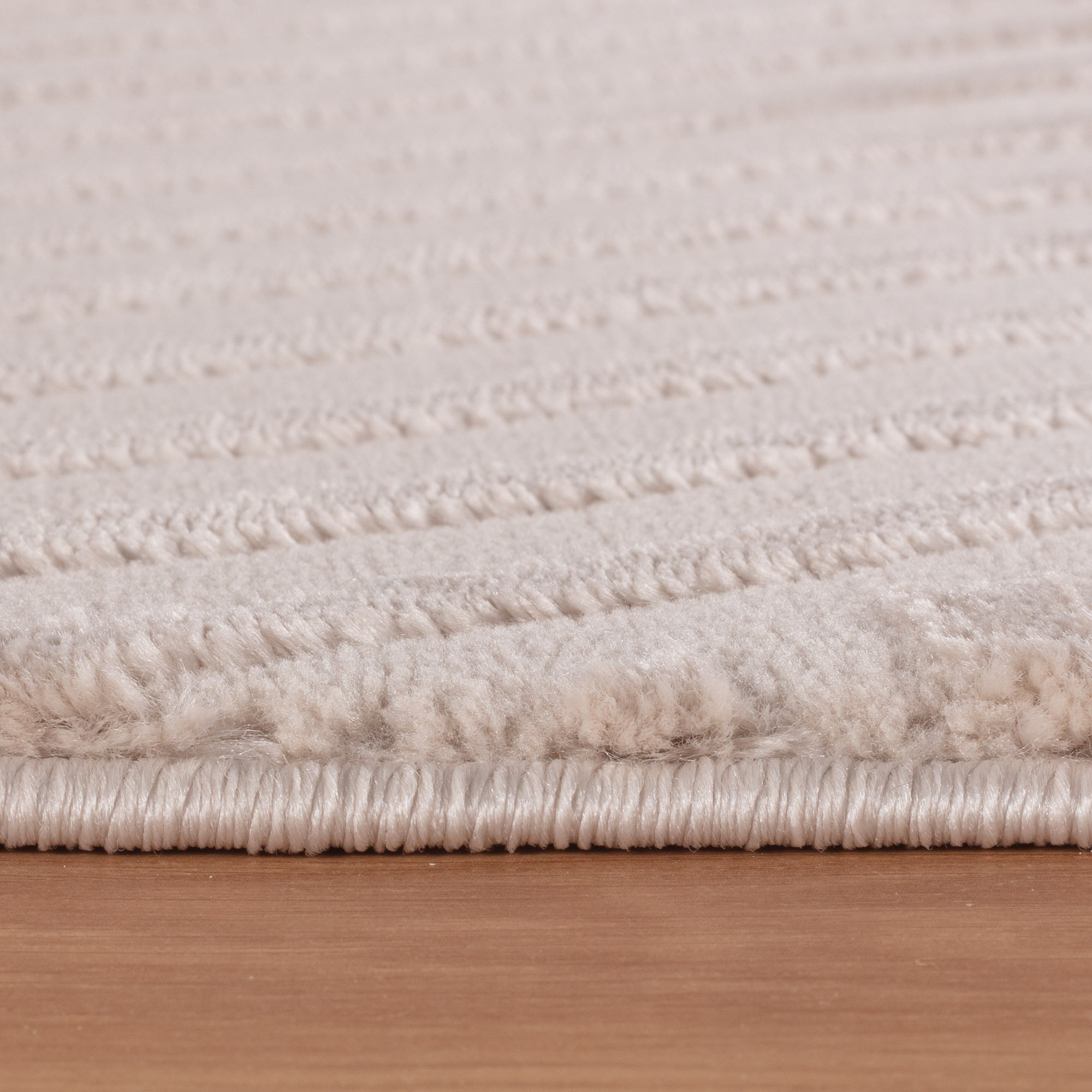 Teppich AYYILDIZ TEPPICHE "SAHARA 1115", beige, B:280cm H:12mm L:370cm, Polypropylen, Teppiche, Teppich, Läufer / Pflegeleicht / Strapazierfähig / Trend Colors/ Wohnzimmer 3