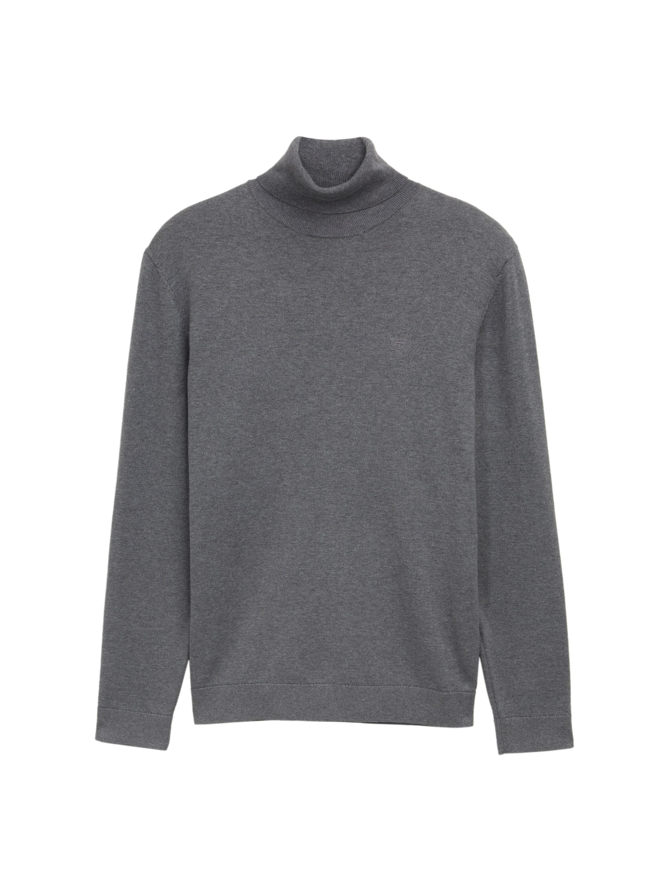 TOM TAILOR Rollkragenpullover, im Strick-Design
