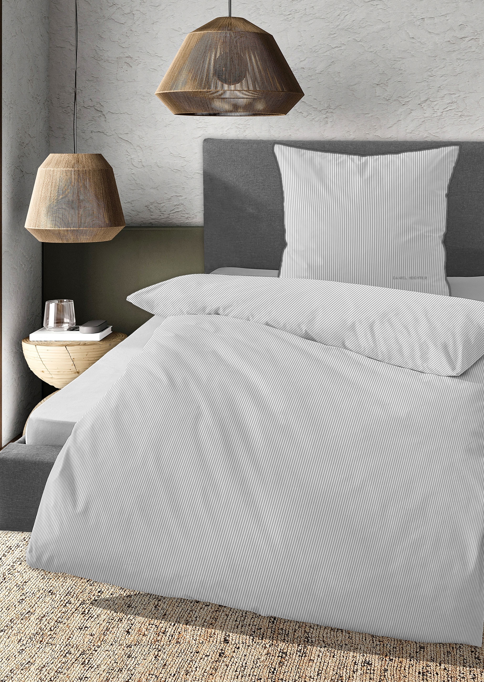 Daniel Hechter Bettwäsche "0061304" 2 Stk. feiner Glanz+weicher Griff, 100% günstig online kaufen