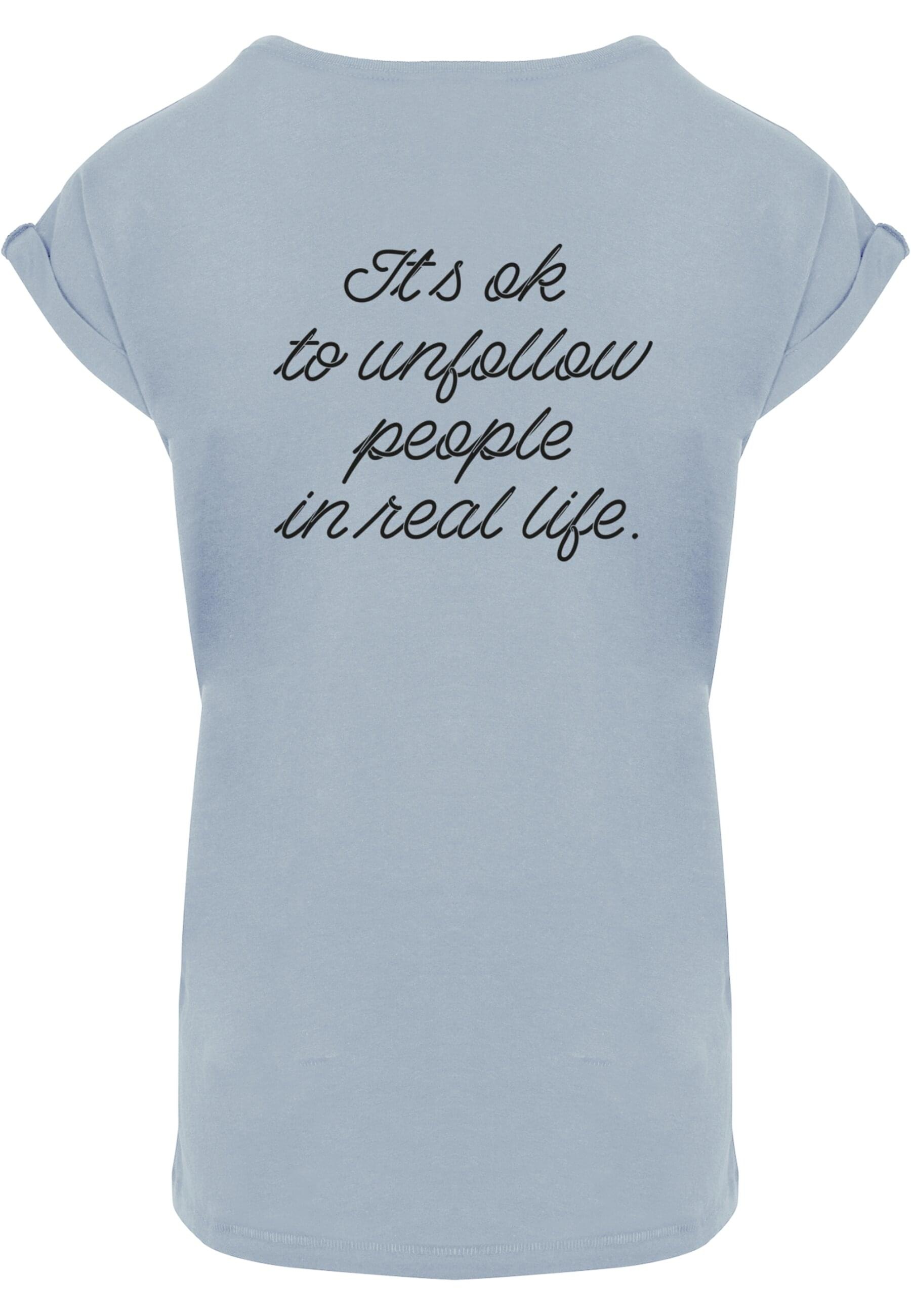 Merchcode T-Shirt "Merchcode Damen Ladies Heartbreak Extended Shoulder Tee" günstig online kaufen