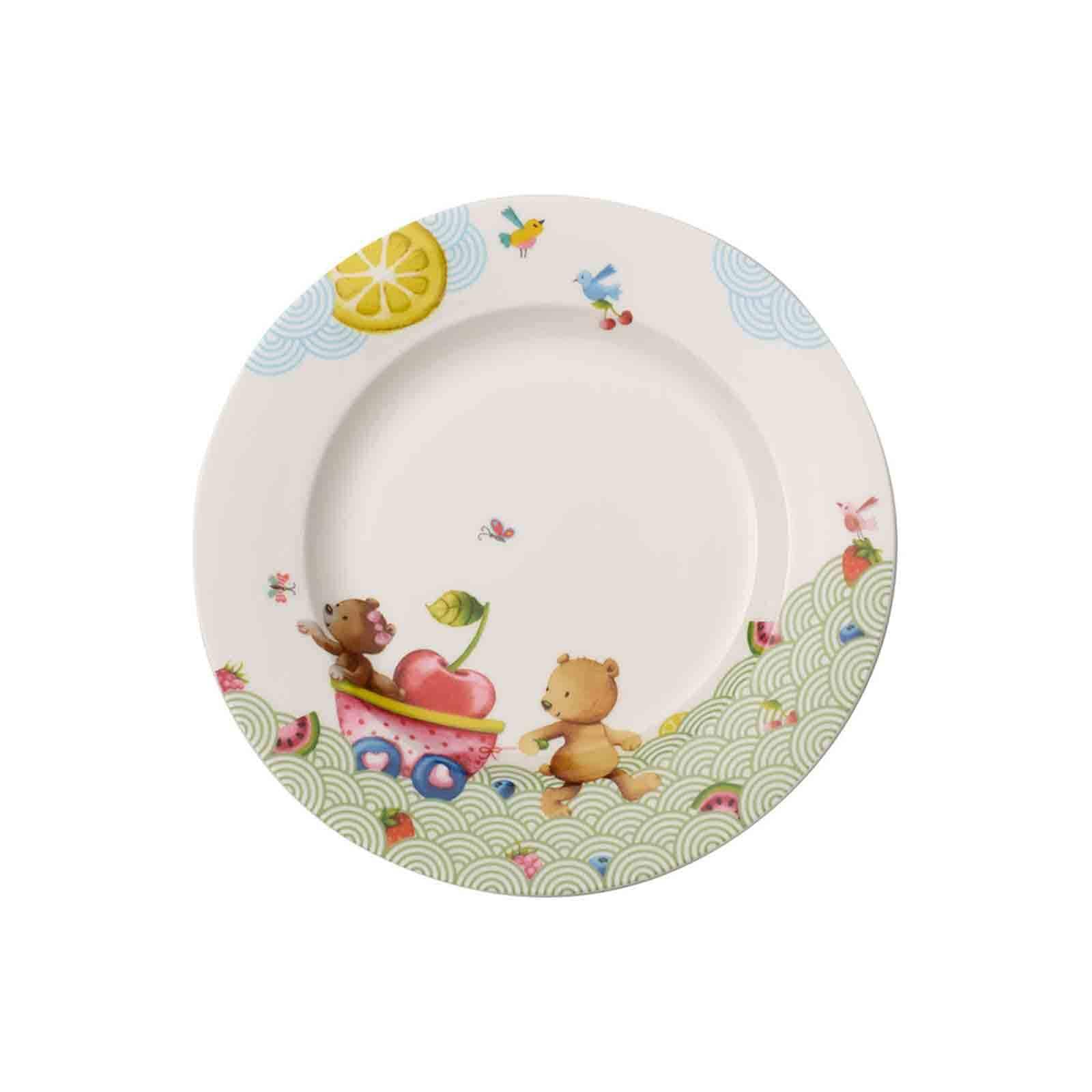 Villeroy & Boch Kindergeschirr-Set »Frühstücksset Hungry as a Bear 2er Set bunt« Spülmaschinenfest, Mikrowellensicher