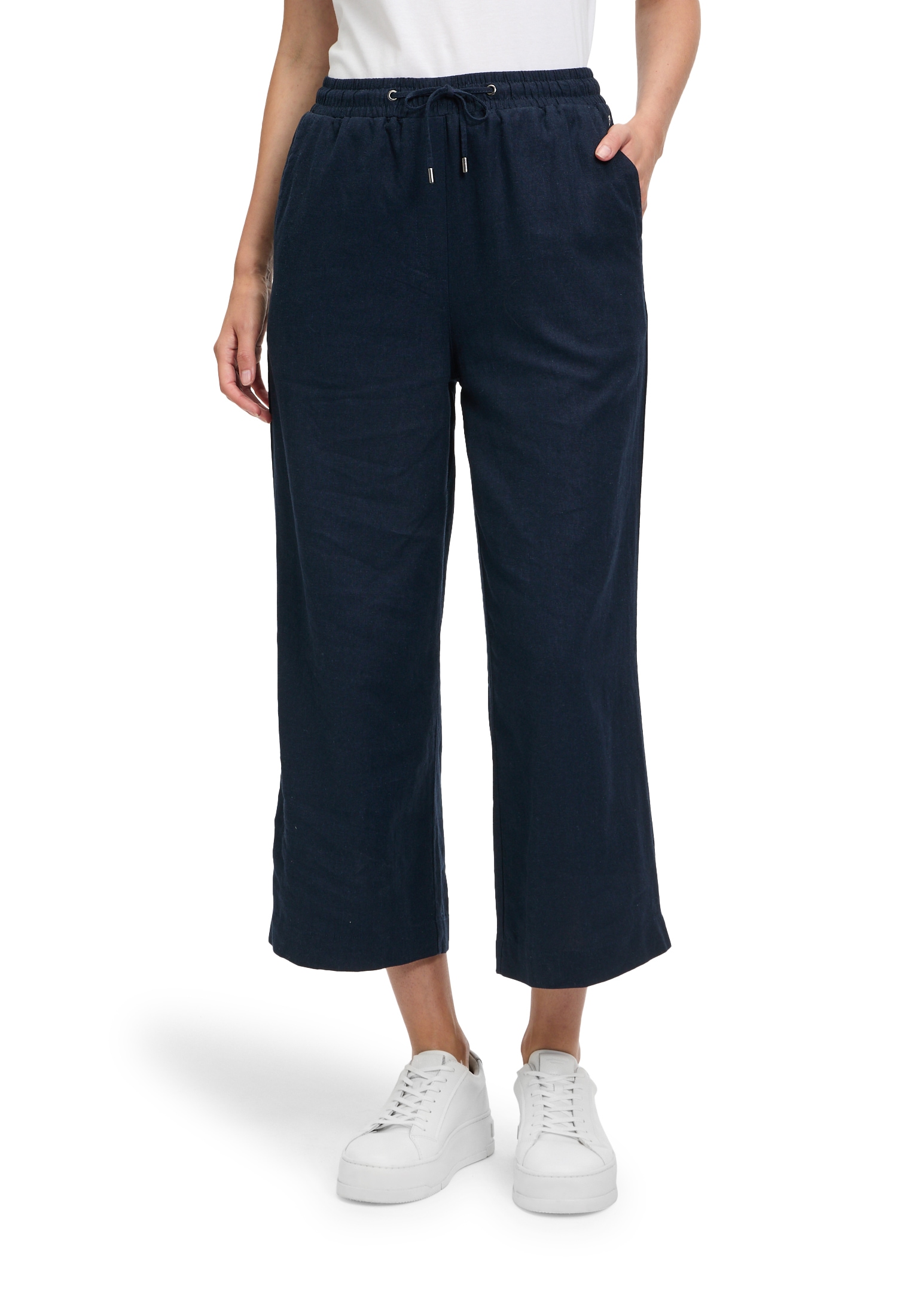Betty&Co Leinenhose "Betty & Co Leinenhose mit elastischem Bund", Material günstig online kaufen
