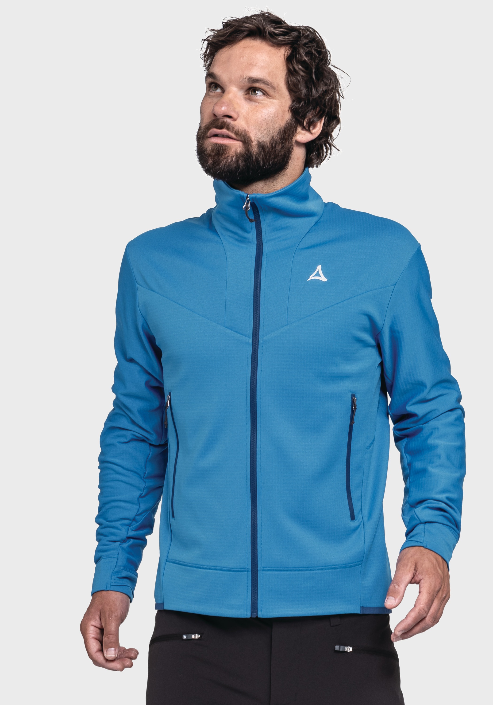 Schöffel Fleecejacke »Mountain Fleece Jkt Style Blaueis MNS«, ohne Kapuze
