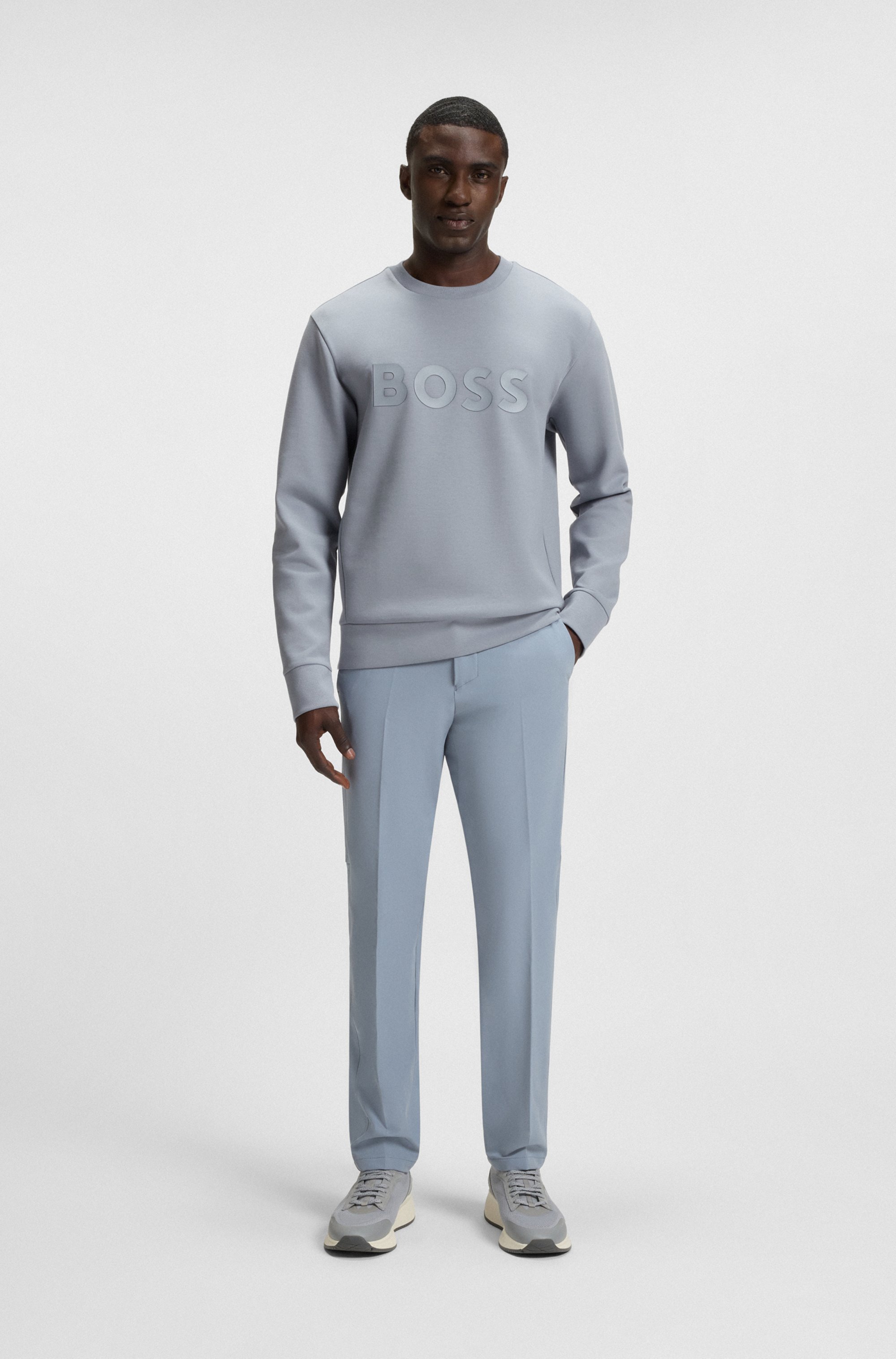 Thumbnail - BOSS GREEN Sweatshirt "Salbo", mit Logodruck