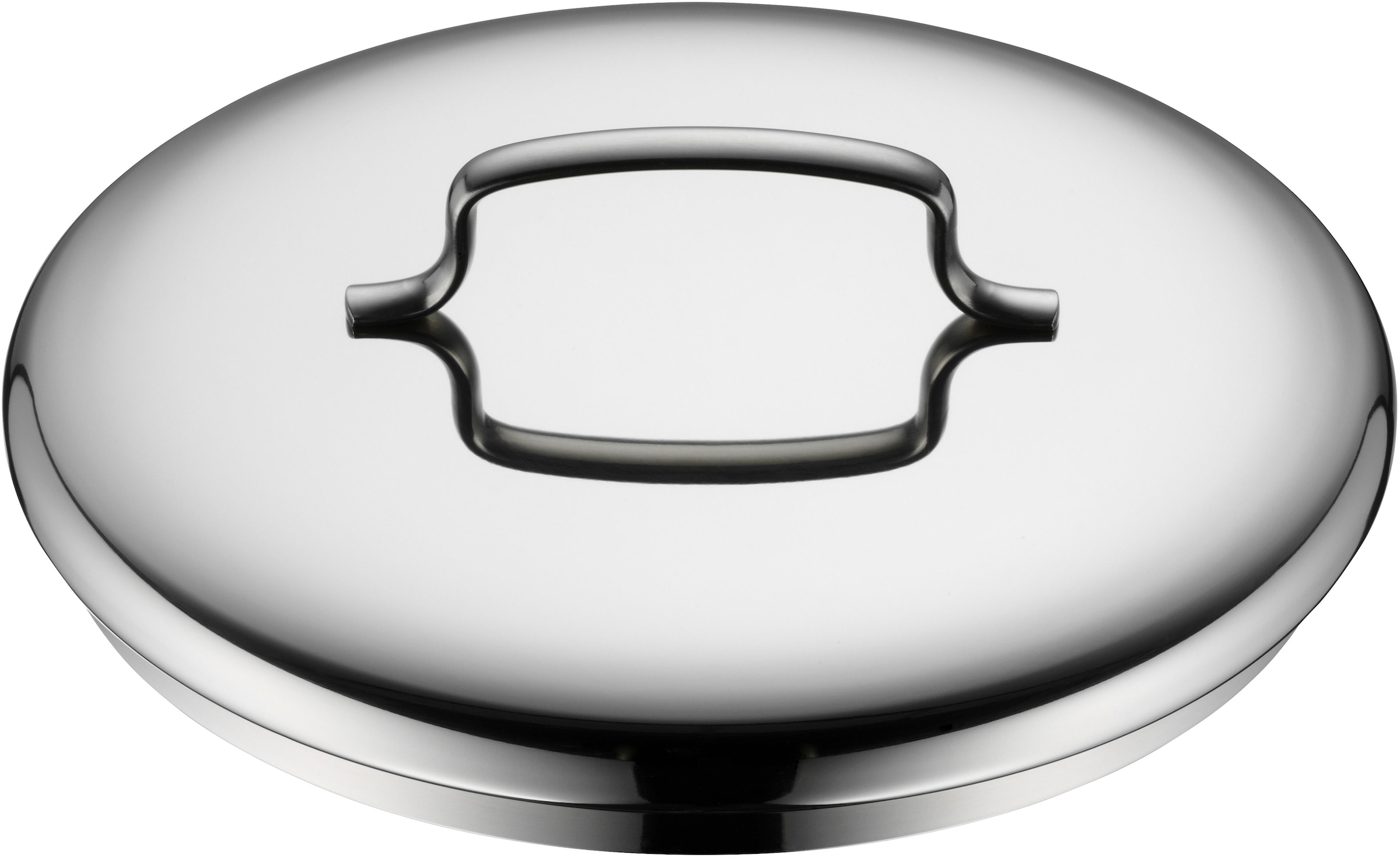 WMF Topf-Set »Mini«, Cromargan® Edelstahl Rostfrei 18/10, (Set, 9 tlg.), hochwertige Edelstahldeckel, platzsparende Aufbewahrung, Schüttrand