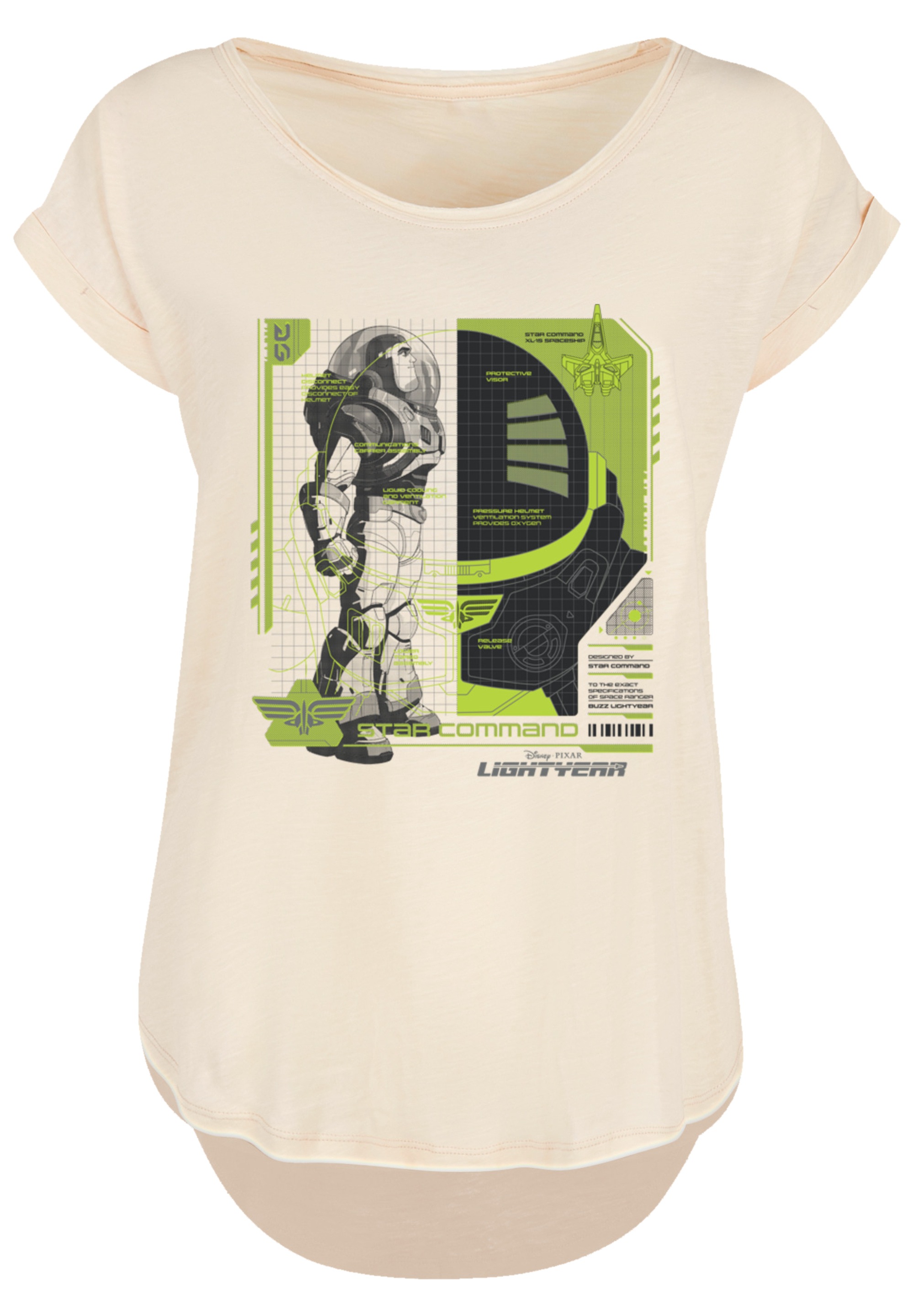 F4NT4STIC T-Shirt »Buzz Lightyear Buzz Tech Panel« Premium Qualität