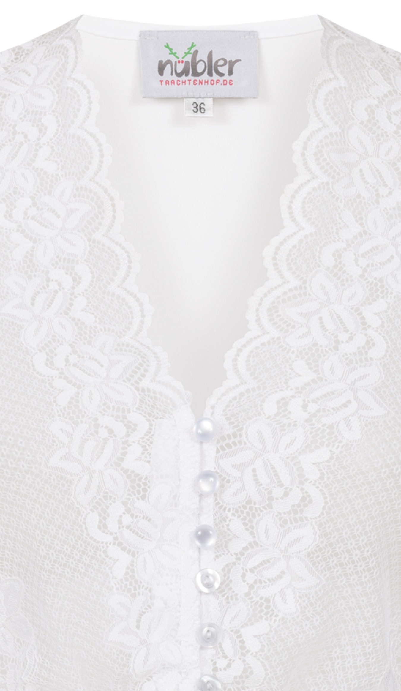 Nübler Dirndlbluse "Dirndlbluse kurzarm Tabea" günstig online kaufen