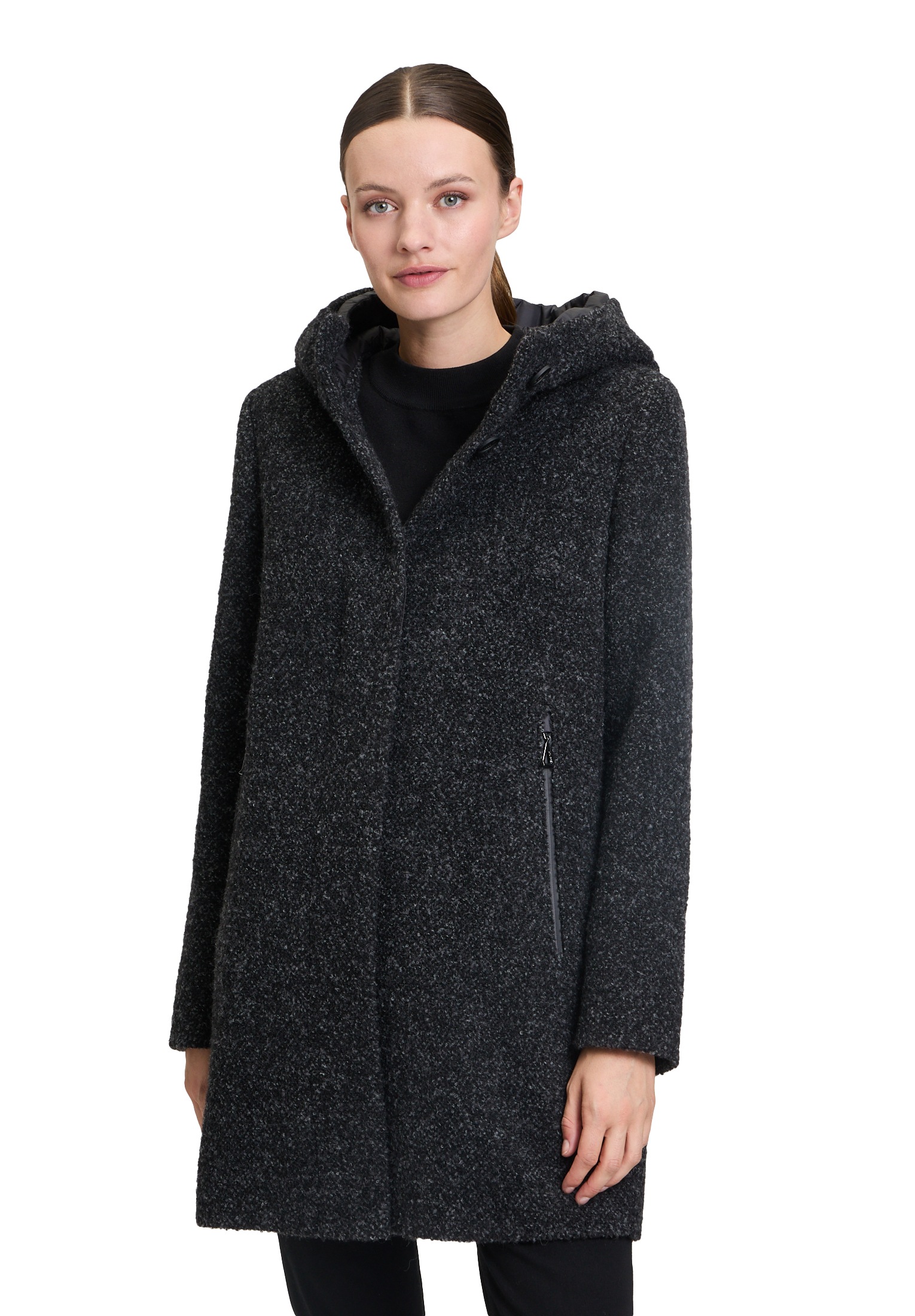 Gil Bret Wolljacke "Gil Bret Damen Wolljacke mit Kapuze", mit Kapuze günstig online kaufen