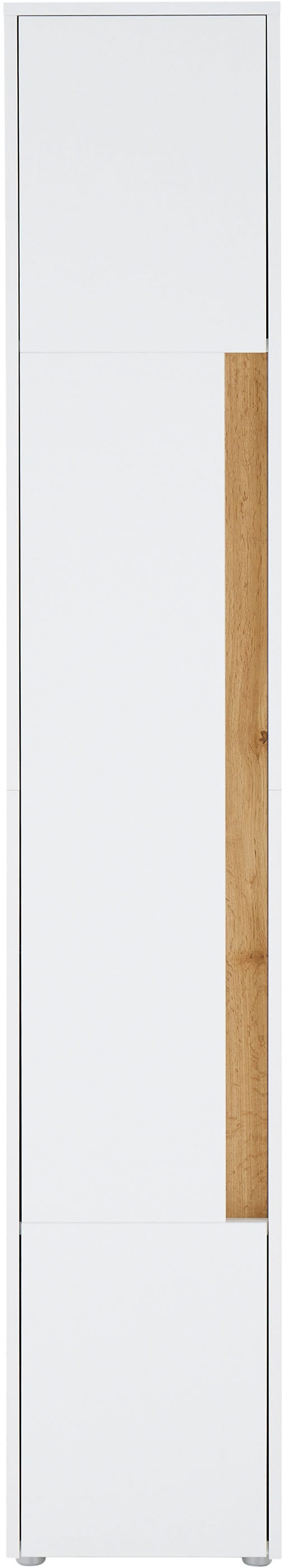 INOSIGN Hochschrank »CITY/GIRON, Badschrank mit Griffmulde, Schrank in zeitlosem Design«, in den Farben Weiß und Anthrazit verfügbar, viel Stauraum