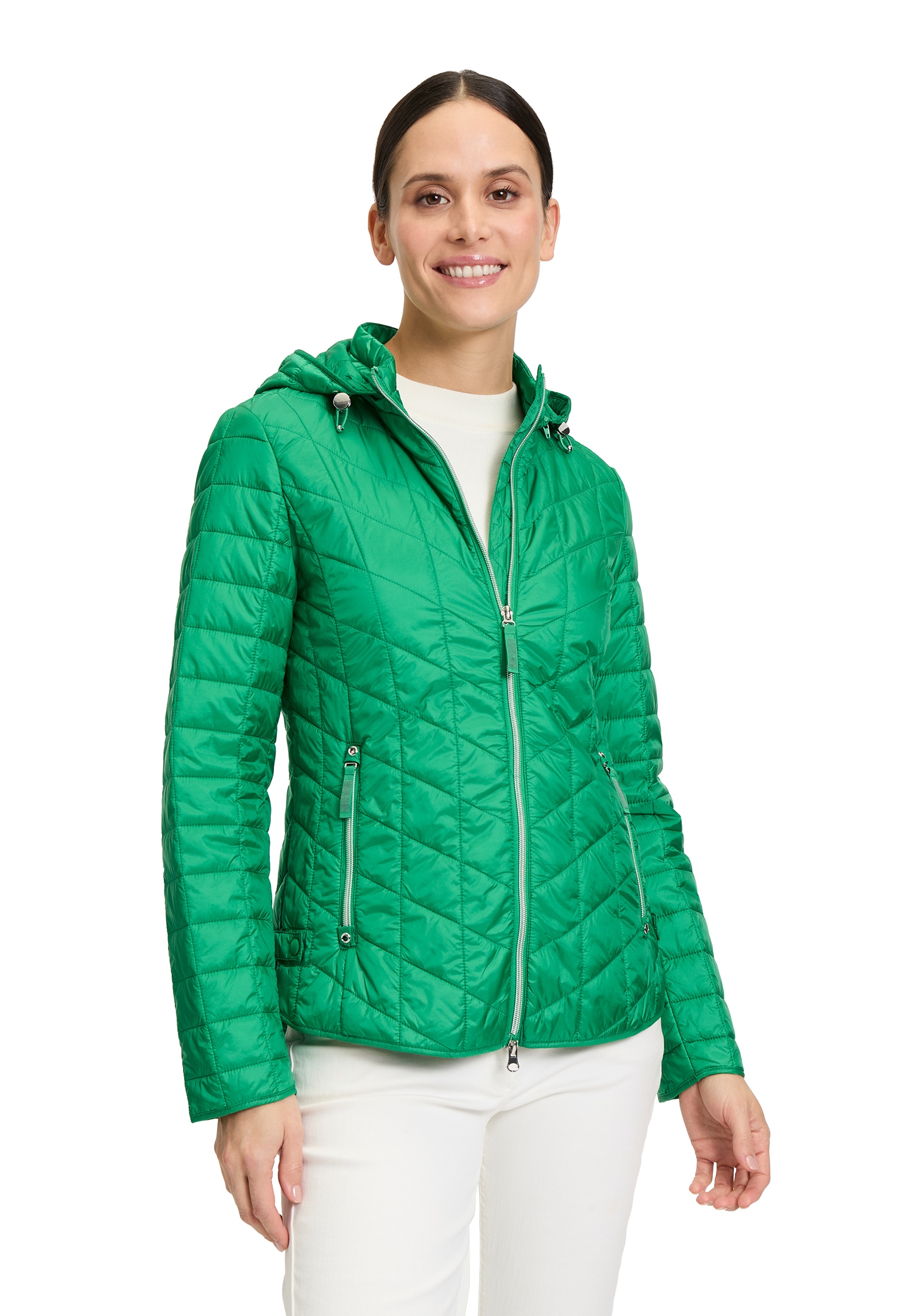 Betty Barclay Outdoorjacke »Betty Barclay Outdoorjacke mit abnehmbarer Kapuze«, mit Kapuze