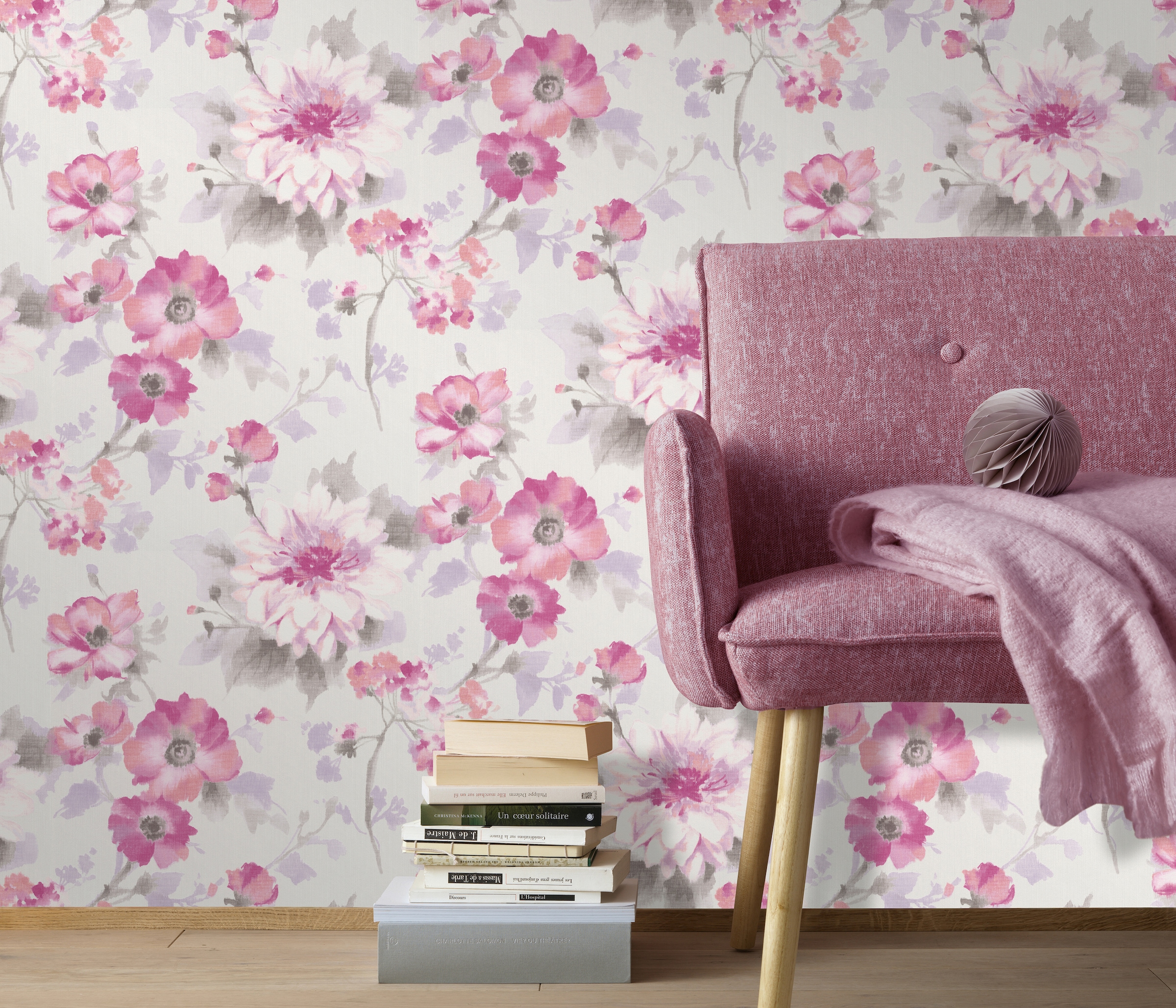 Fashion for walls Vliestapete »Fashion for Walls«, 10,05 x 0,53m floral, Muster