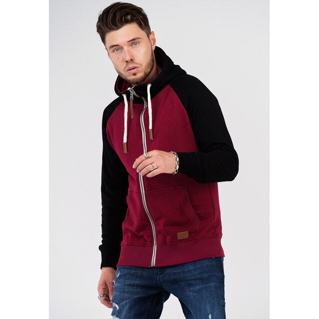 behype Sweatjacke »HENRAY«, mit erhöhtem Kragen ▷ kaufen | BAUR