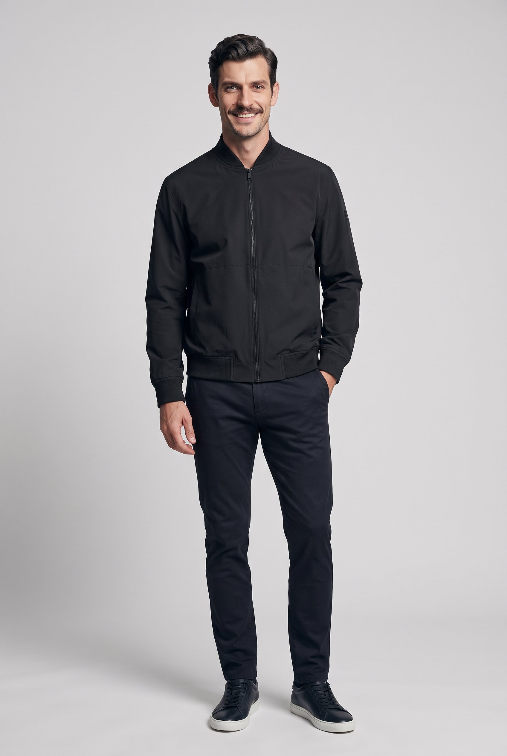 BOSS ORANGE Blouson »Ze Push« 4-Wege-Stretchmaterial, Relaxed Fit