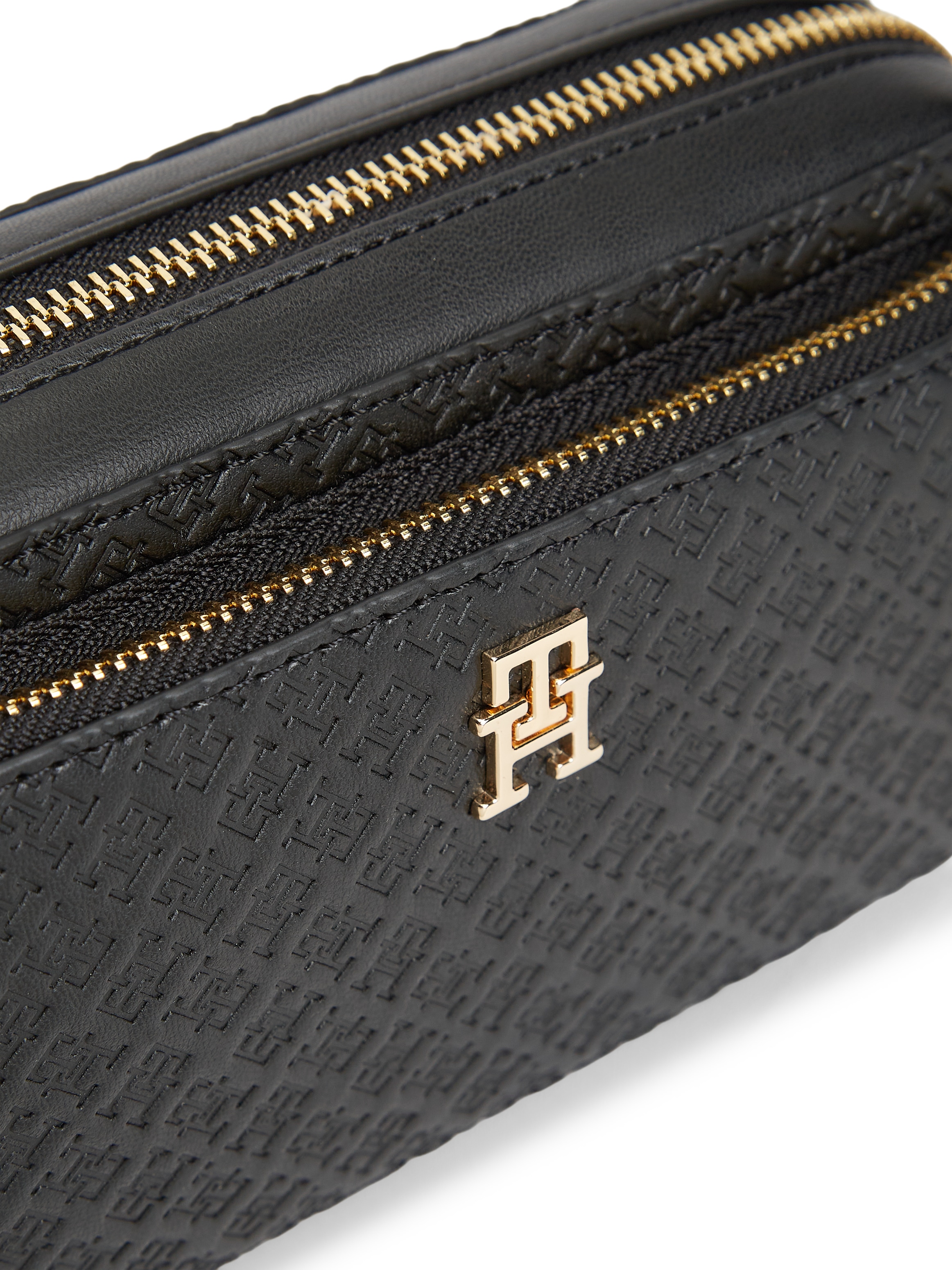 Tommy Hilfiger Mini Bag »TH DAILY CAMERA BAG MONO« Damen Umhängetasche, Tragetasche, Handtasche mit goldfarbenen Details