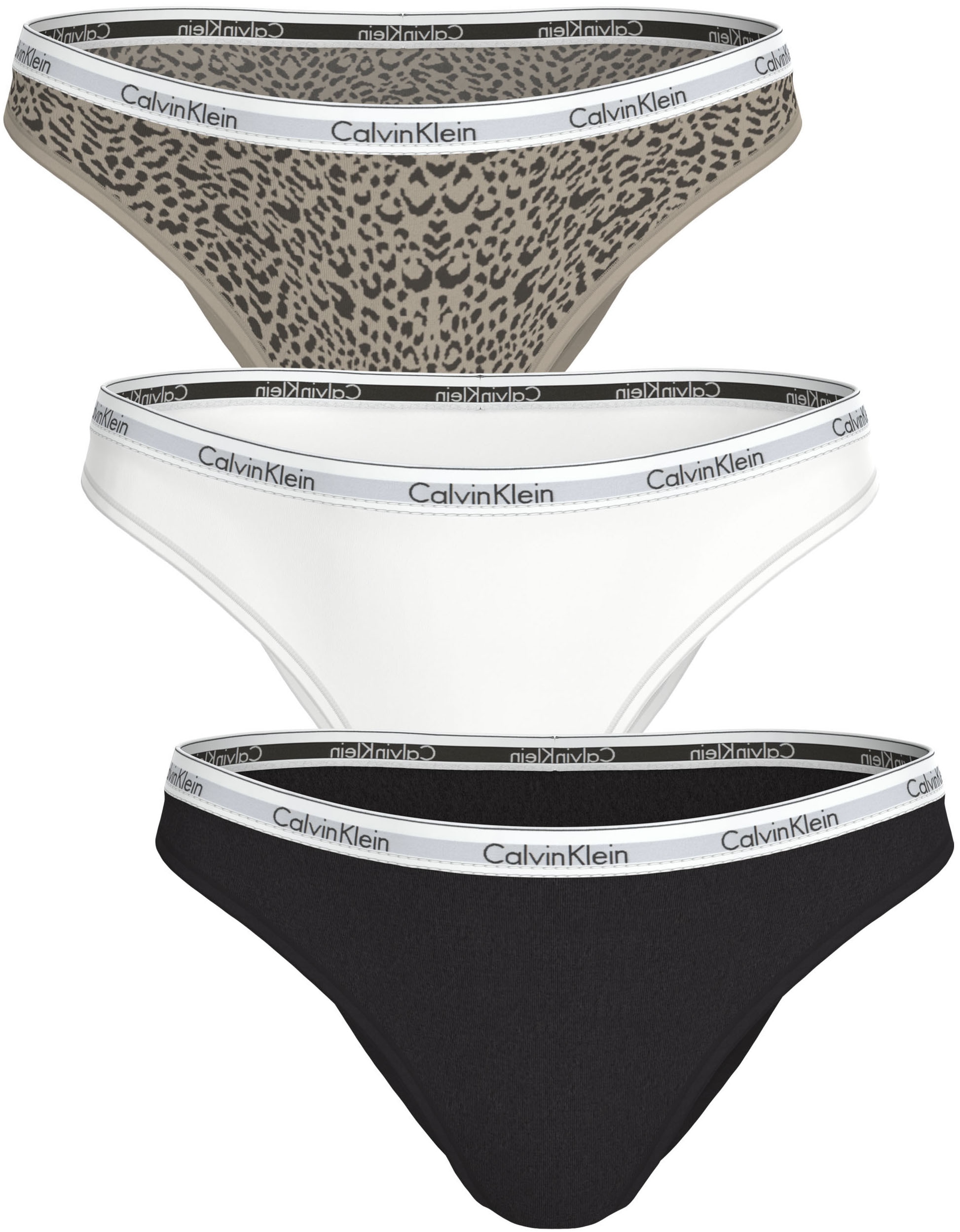 Calvin Klein Underwear Brasilslip Packung, 3er-Pack, 3 Stk. Körpernahe Pass günstig online kaufen