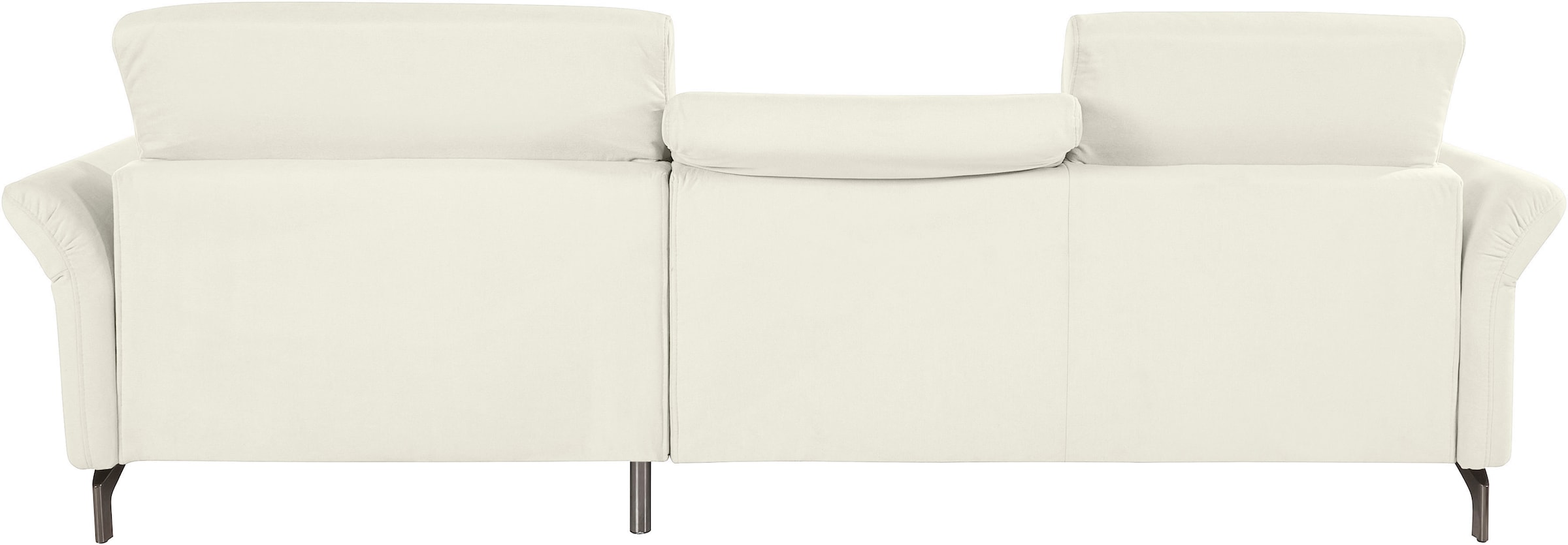 INOSIGN Ecksofa »Fresh L-Form«, Federkern, wahlweise Kopfteilverstellung und motorischer Vorziehsitz